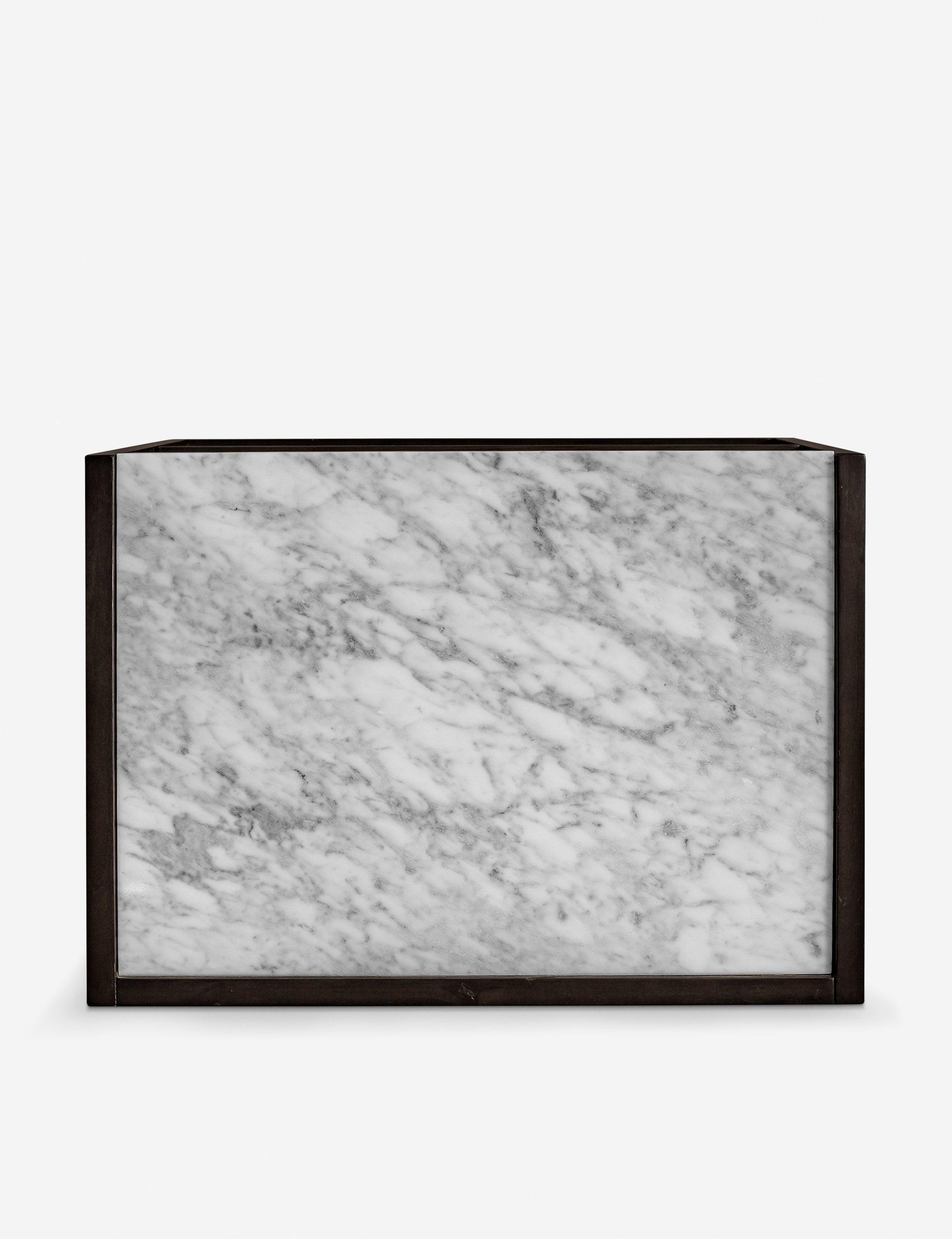 Onna Nightstand - Dark Acacia