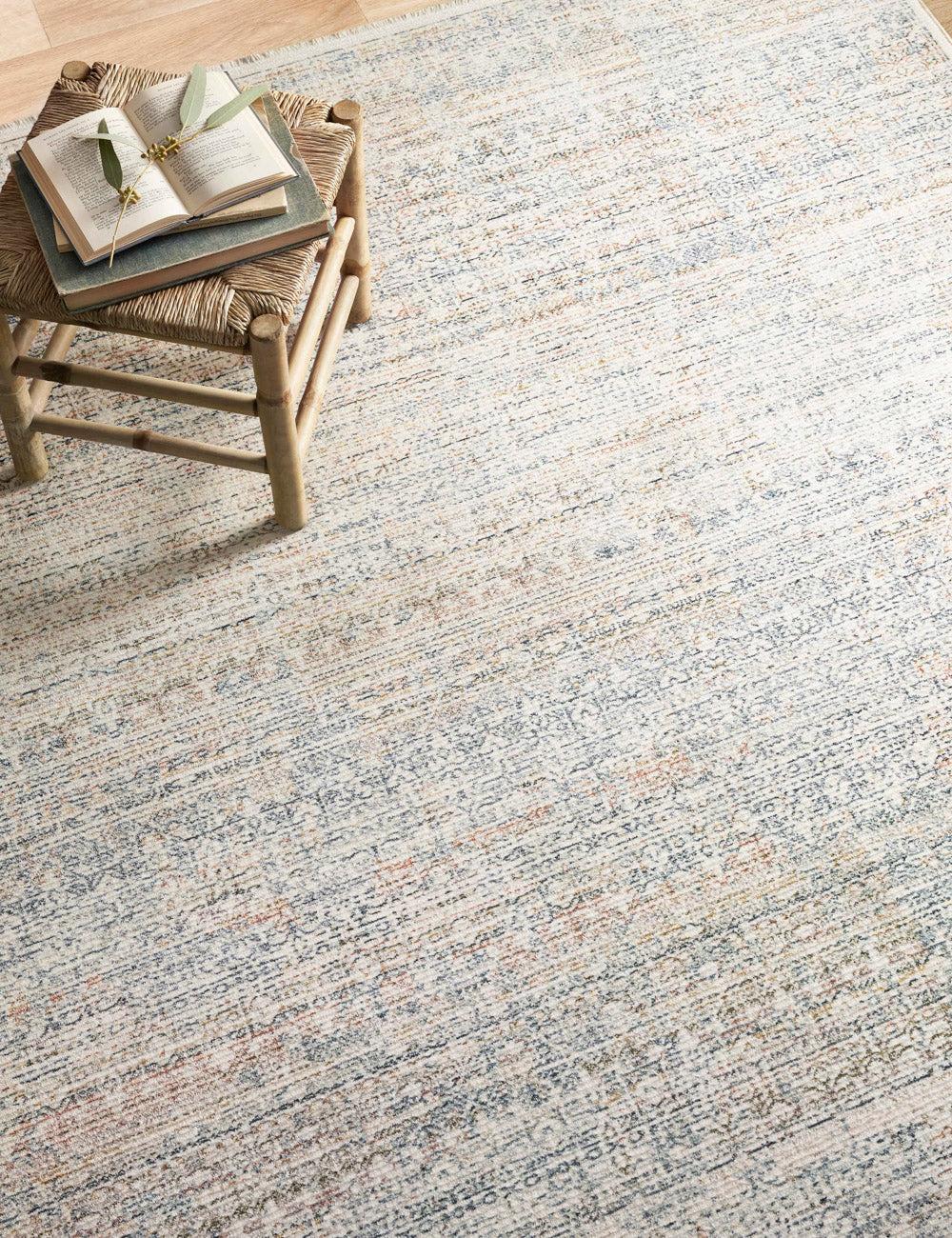 Zuma Rug by Amber Lewis x Loloi - Ivory and Multicolor / 2'3" x 3'10"