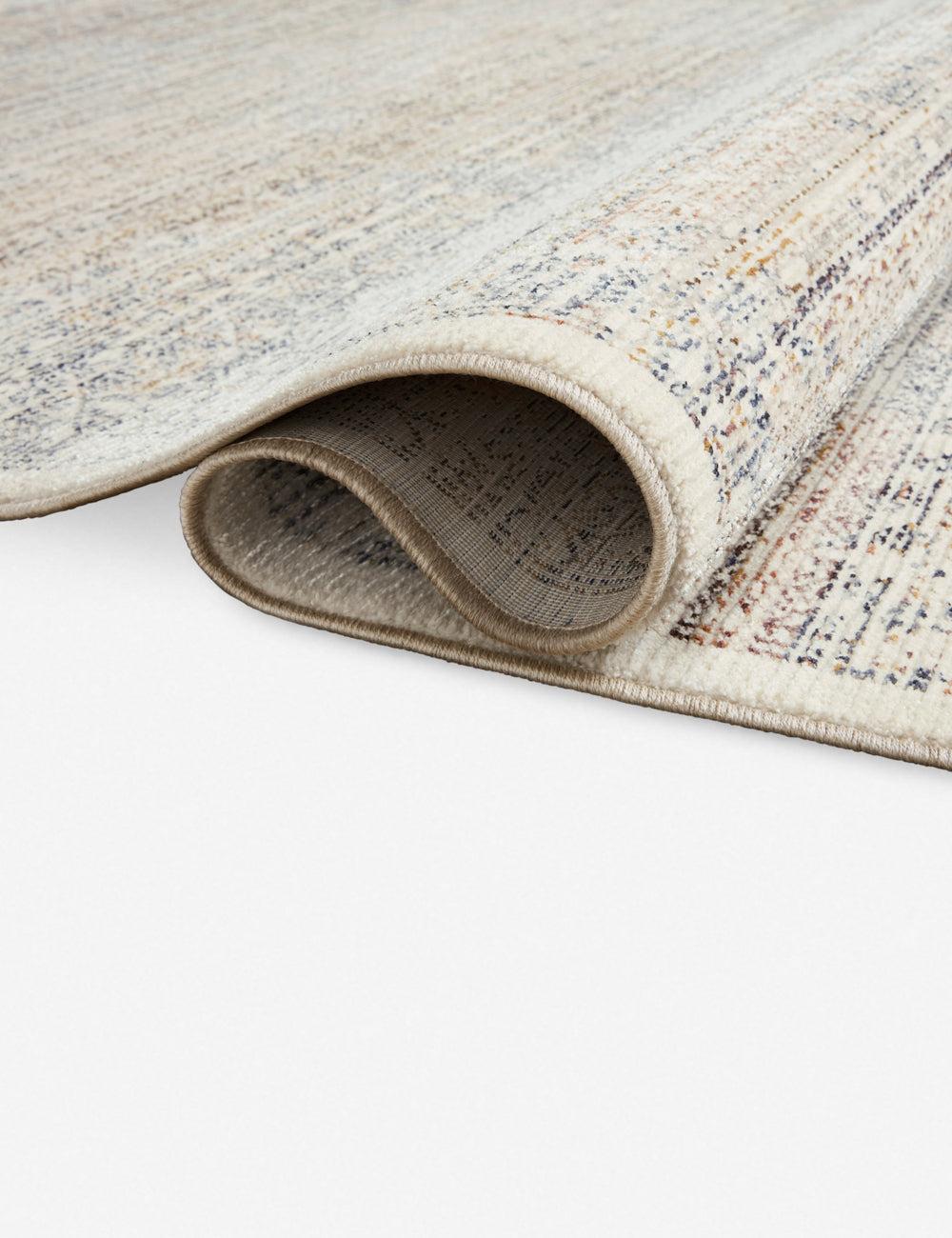 Zuma Rug by Amber Lewis x Loloi - Ivory and Multicolor / 2'3" x 3'10"