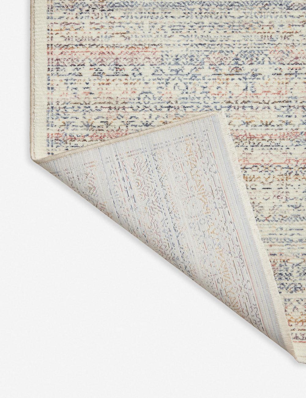 Zuma Rug by Amber Lewis x Loloi - Ivory and Multicolor / 2'3" x 3'10"