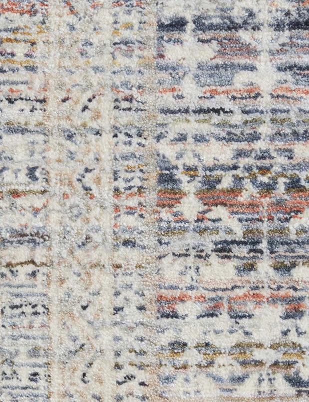 Zuma Rug by Amber Lewis x Loloi - Ocean and Multicolor / 2'7" x 12' Runner