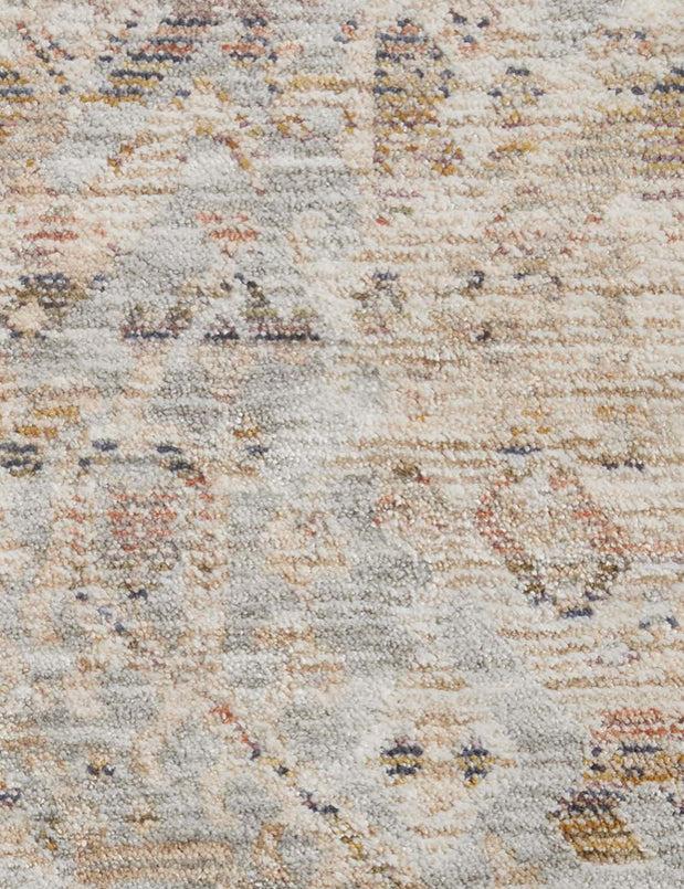 Zuma Rug by Amber Lewis x Loloi - Silver and Multicolor / 9'6" x 13'1"
