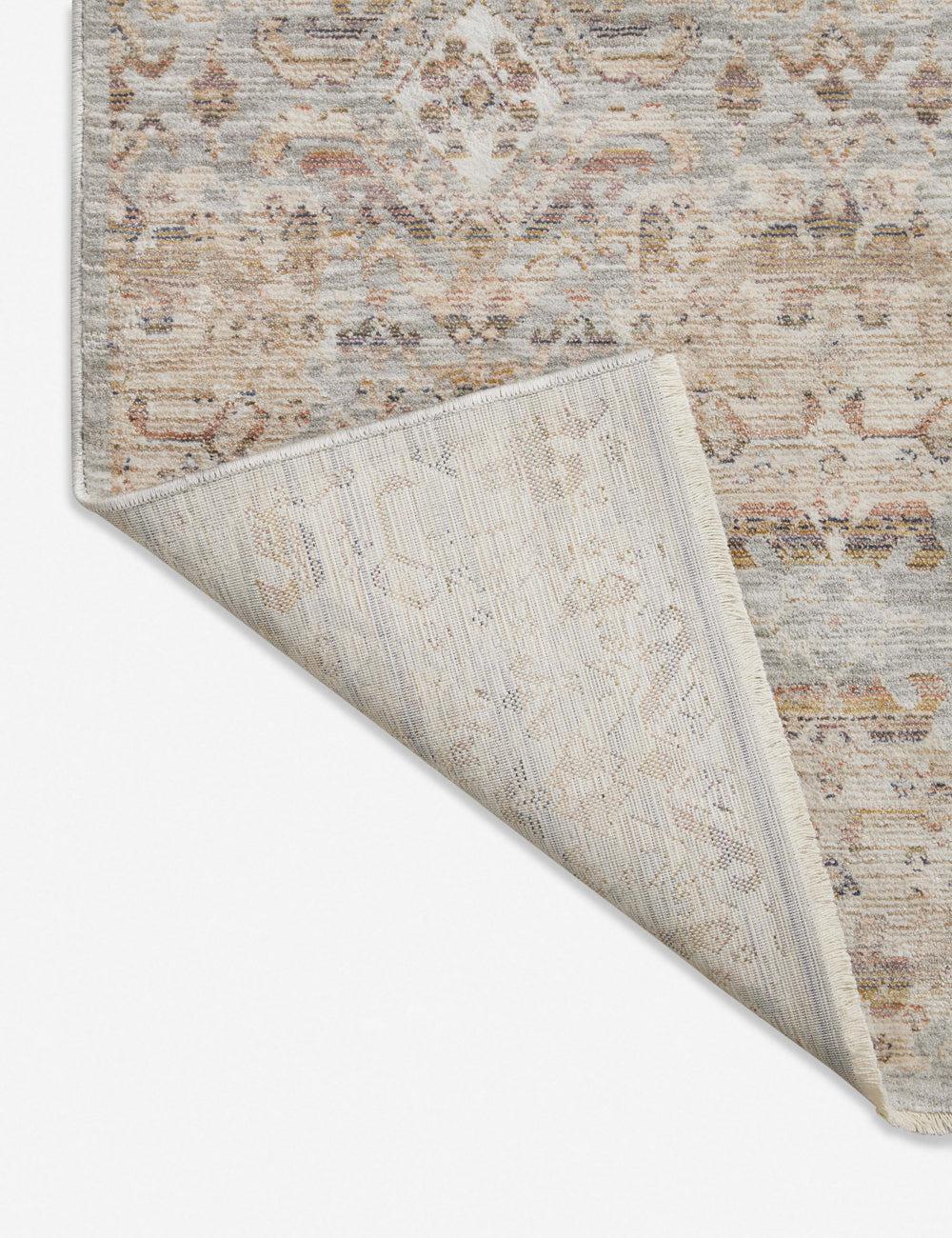 Zuma Rug by Amber Lewis x Loloi - Silver and Multicolor / 9'6" x 13'1"