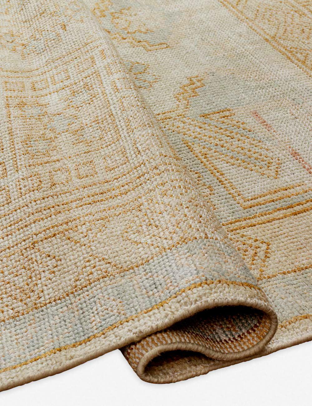 Alexa Hand-Knotted Wool-Blend Rug - 10' x 14'