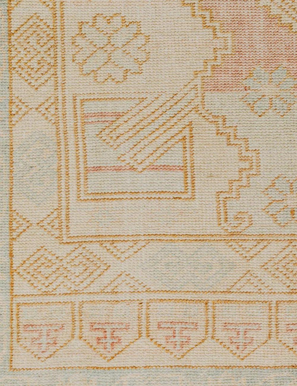 Alexa Hand-Knotted Wool-Blend Rug - 10' x 14'