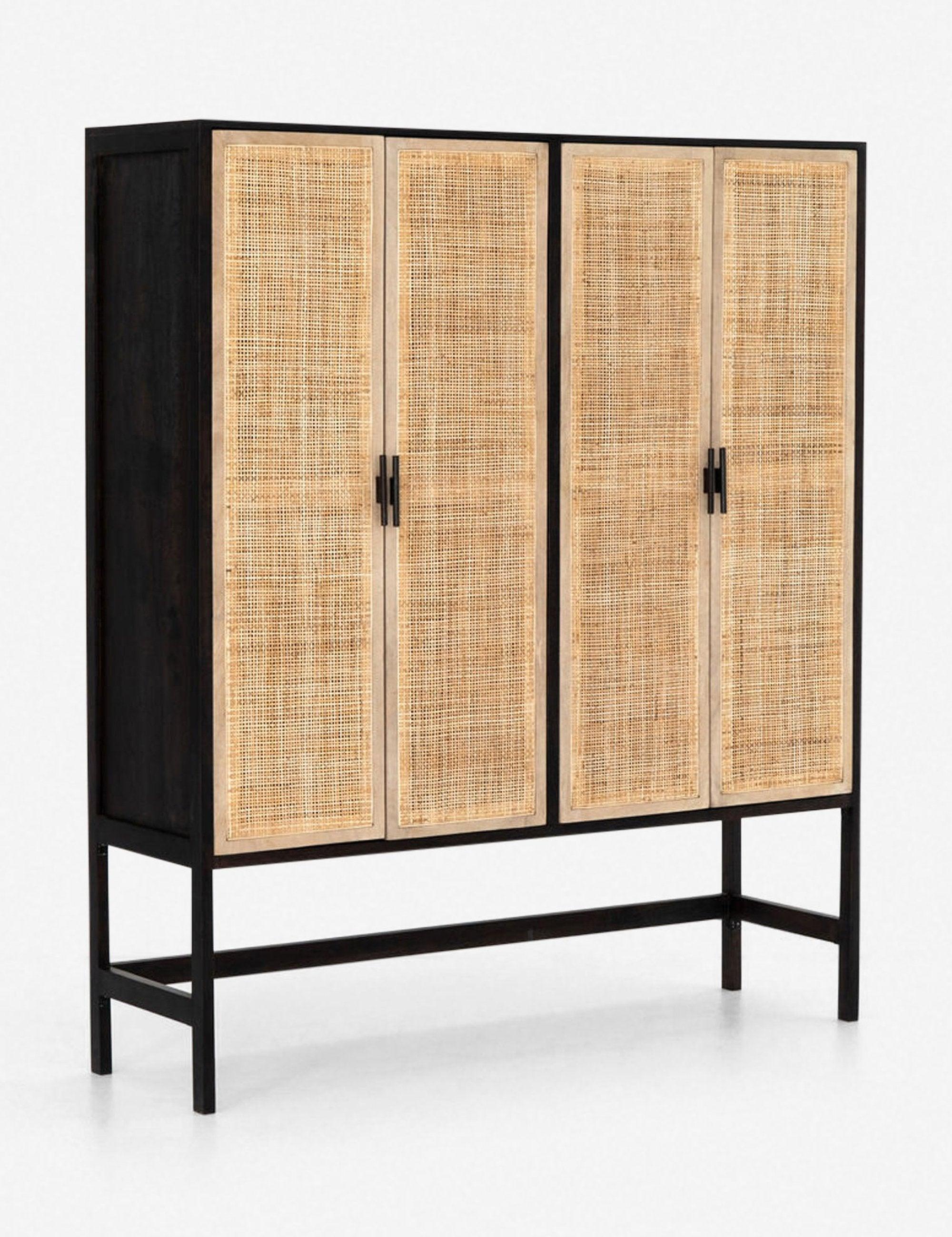 Hannah Cabinet - Black and Natural