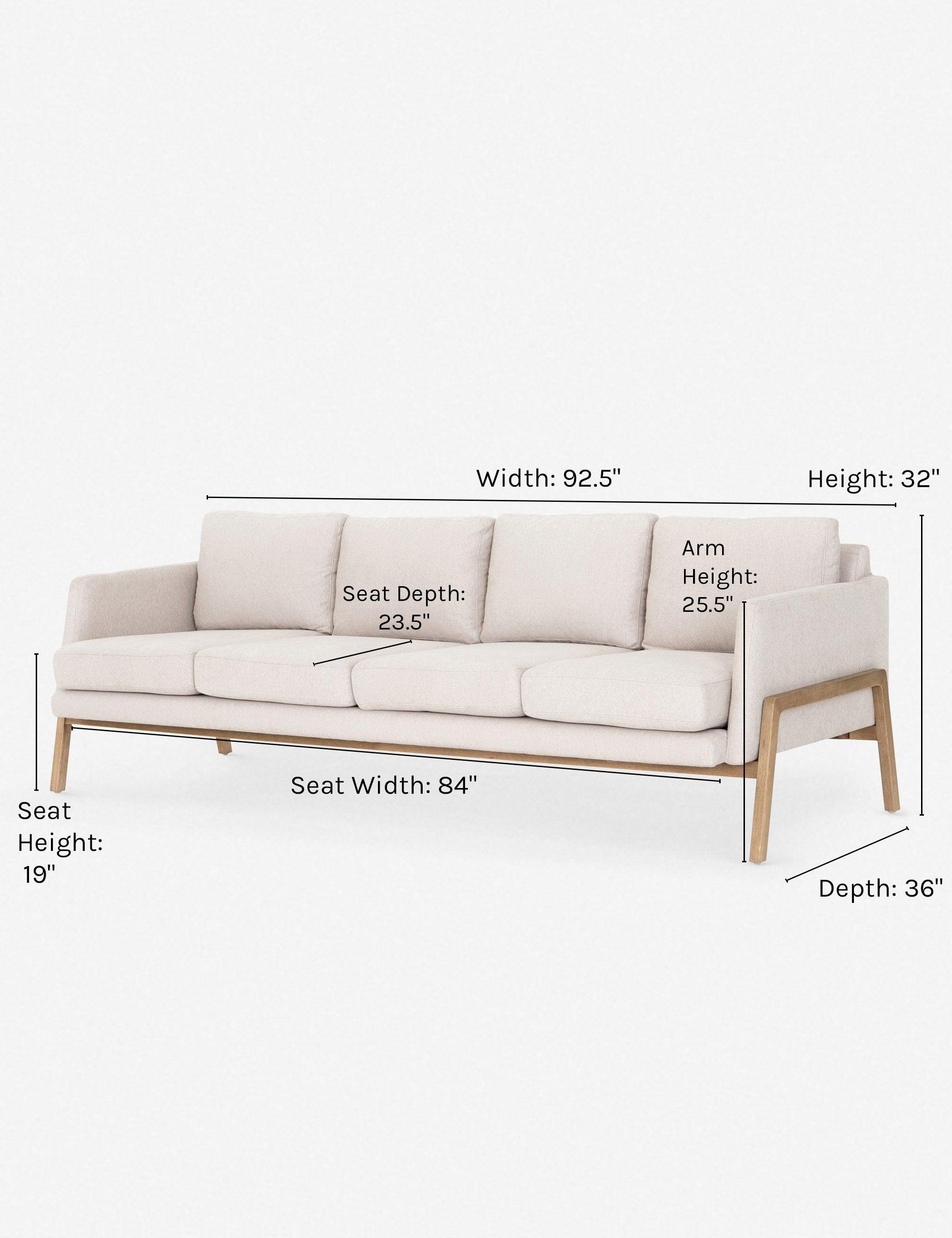 Afton Sofa - Natural