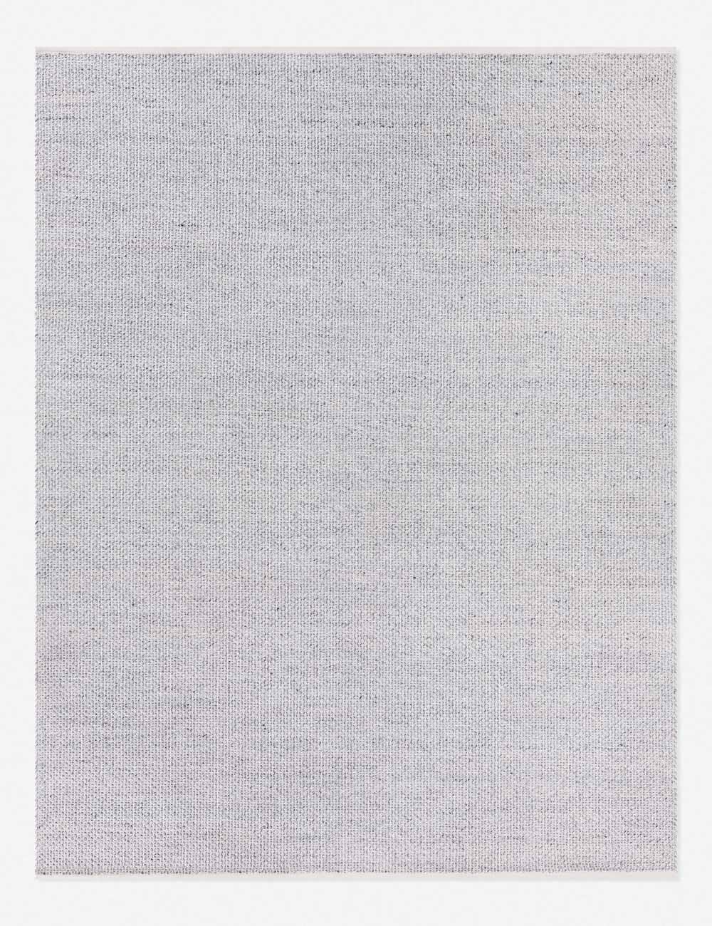 Handwoven Gray Diamond 10' x 14' Easy-Care Synthetic Rug