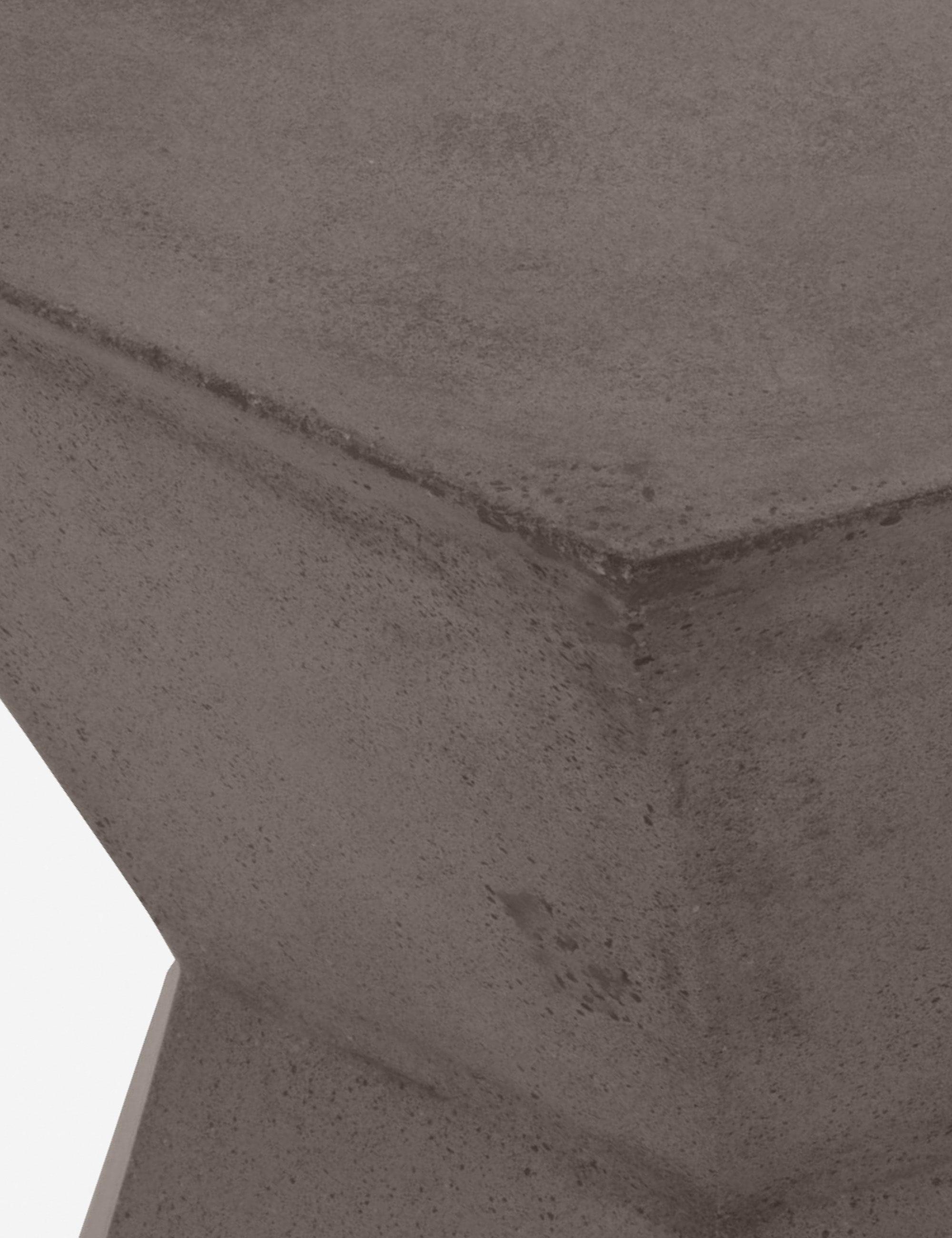 Kai Indoor/Outdoor Side Table - Gray