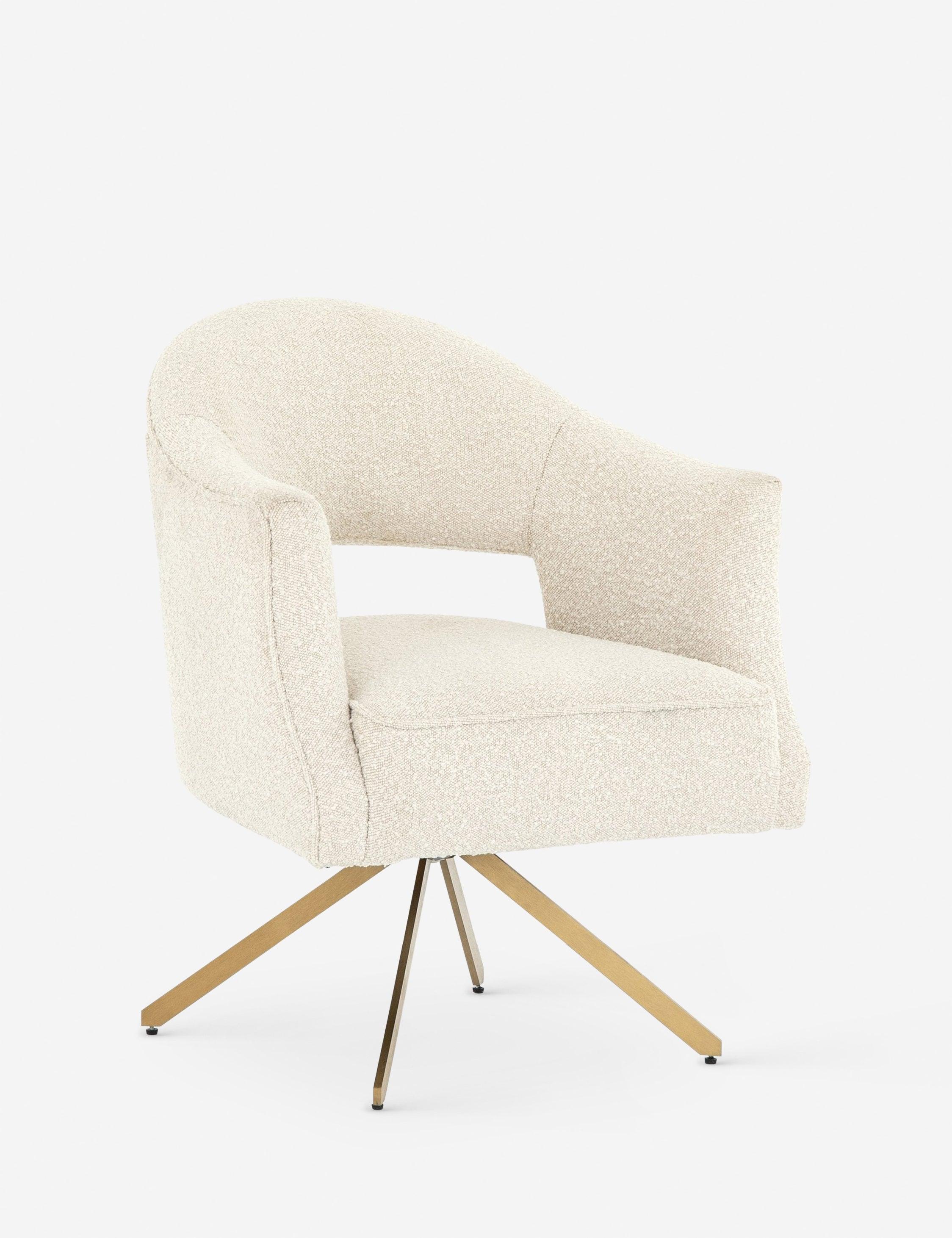 Amaris Office Chair - Natural Boucle