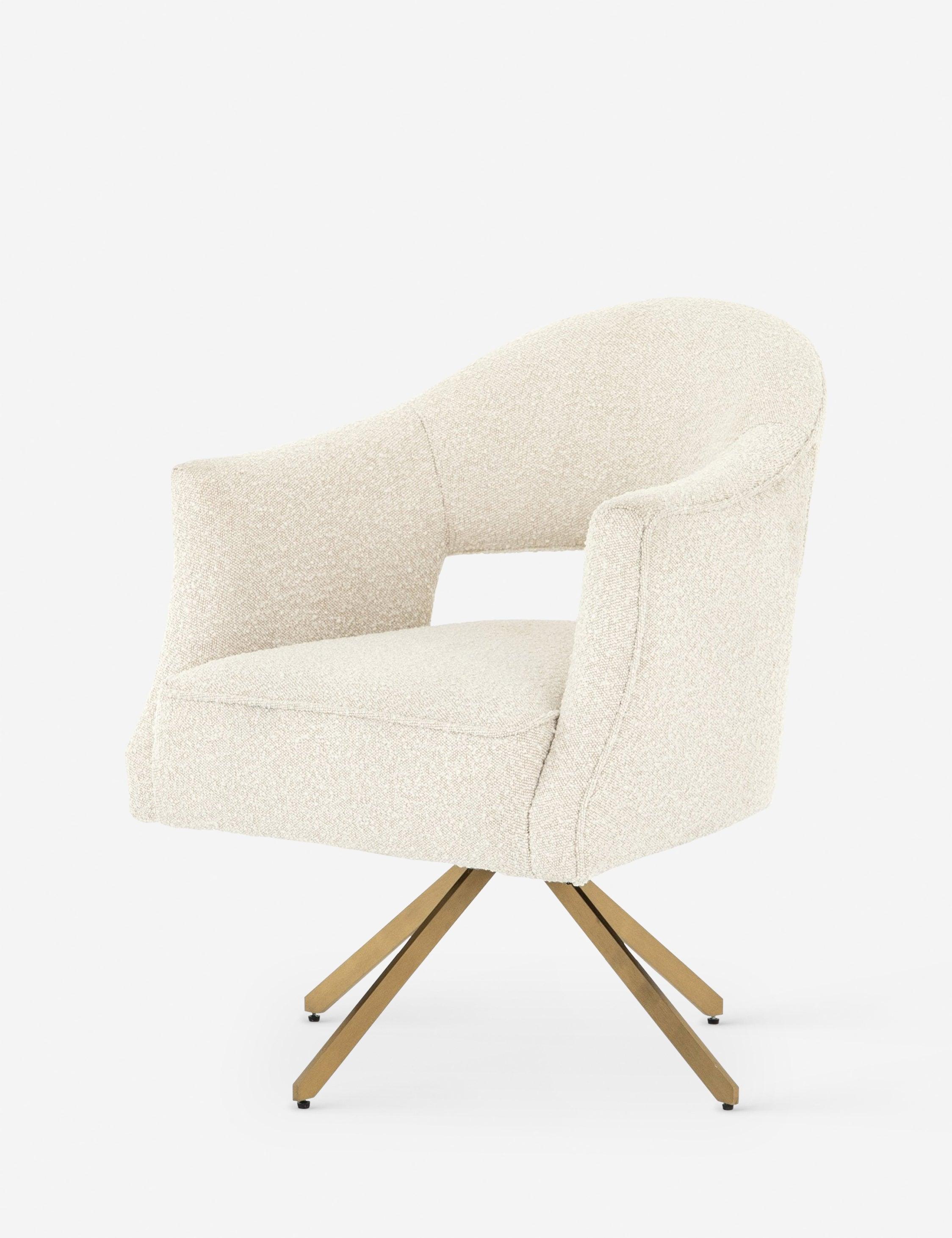 Amaris Office Chair - Natural Boucle