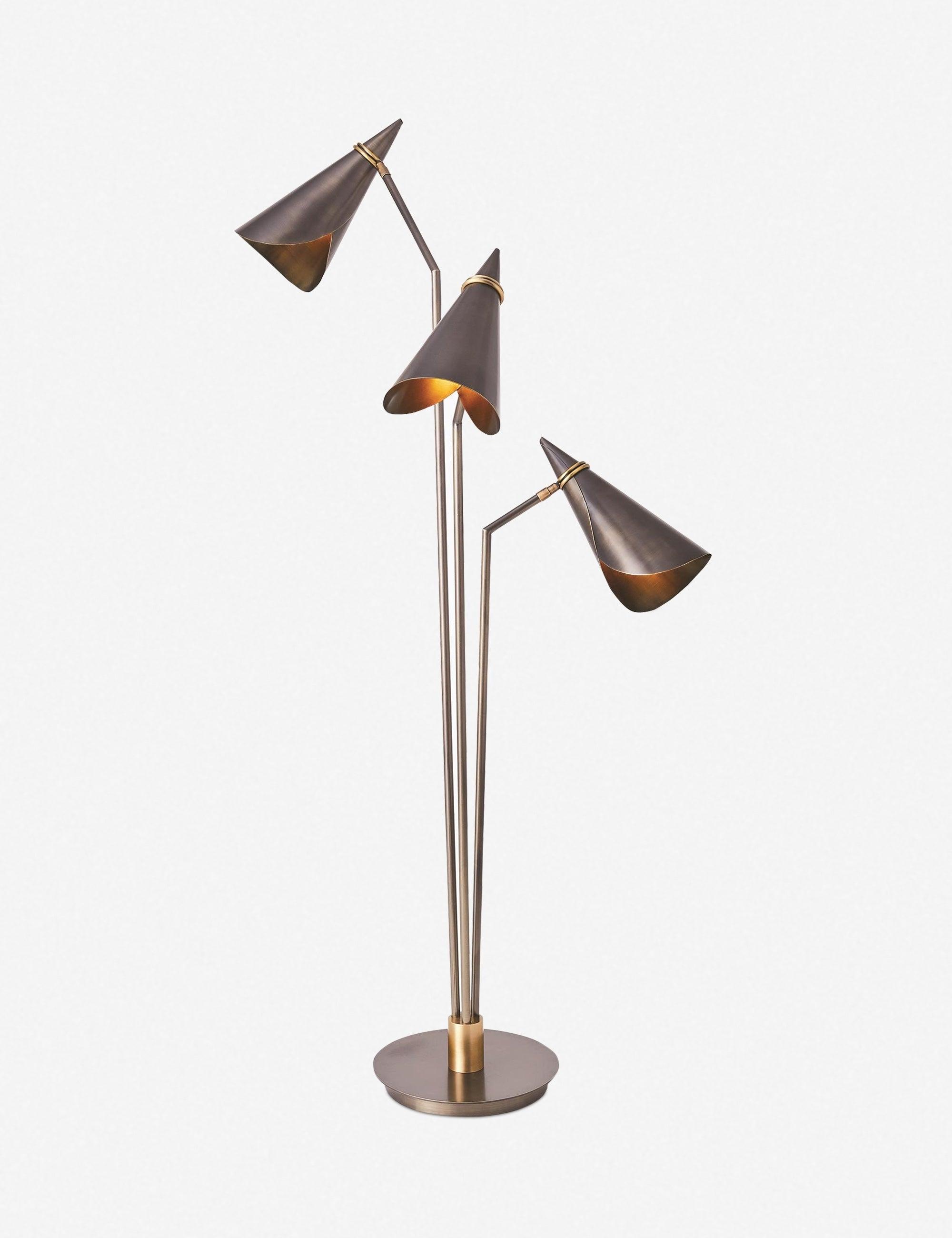 Meudon 67" Adjustable Bronze Multi-Arm Floor Lamp