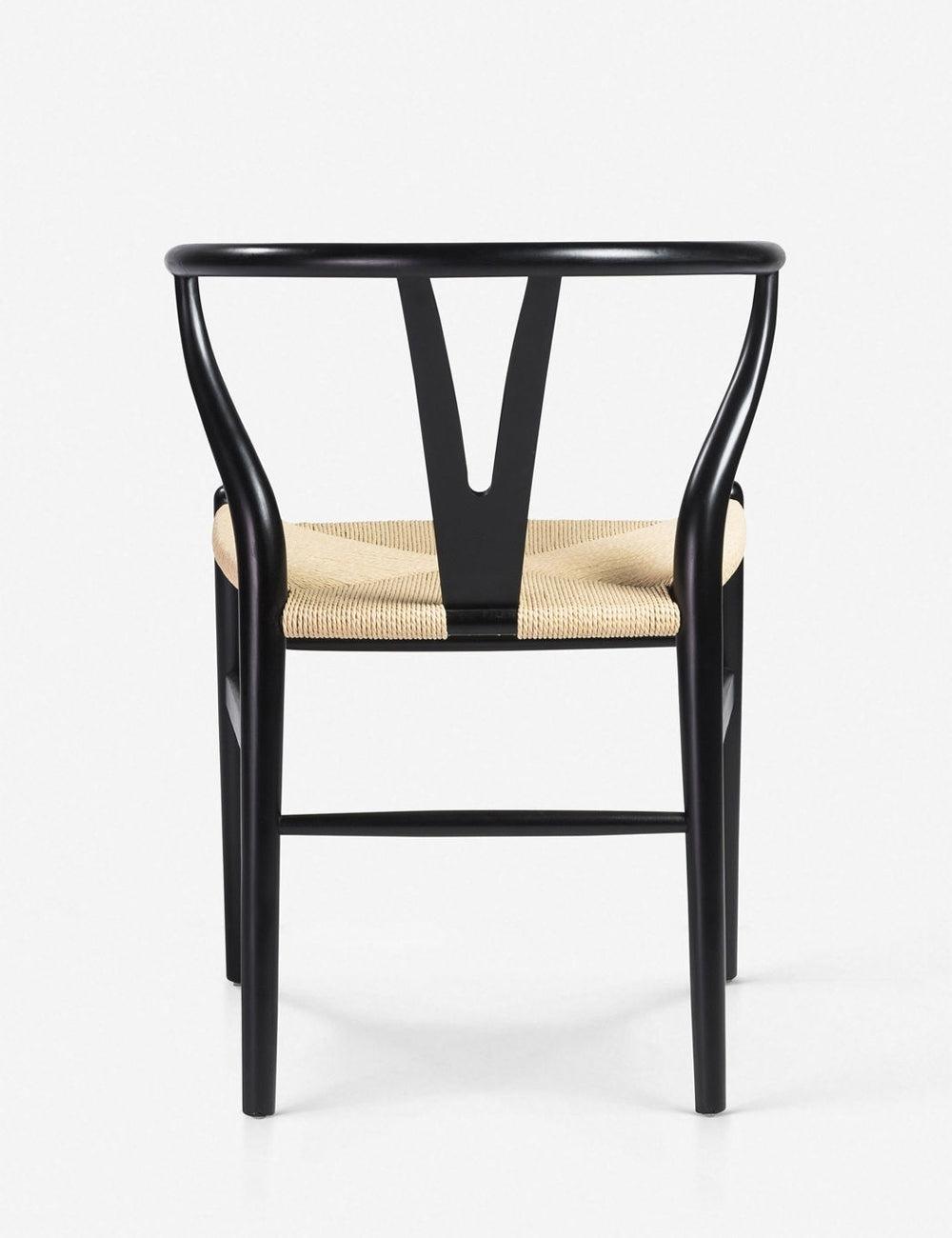 Cylia Dining Chair (Set of 2) - Black and Natural