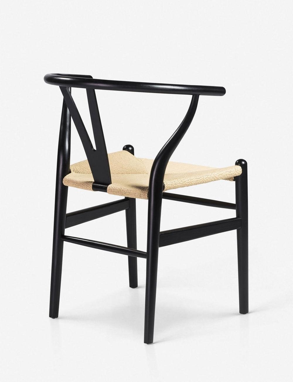 Cylia Dining Chair (Set of 2) - Black and Natural
