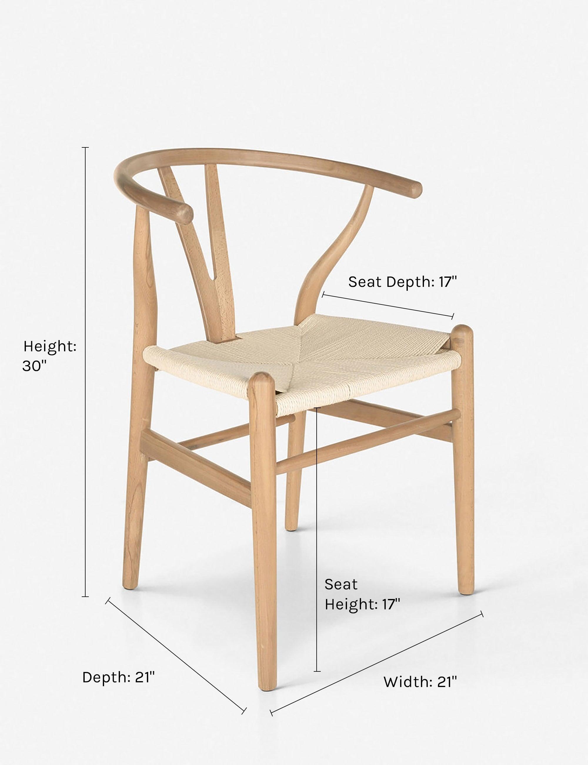 Cylia Dining Chair (Set of 2) - Natural