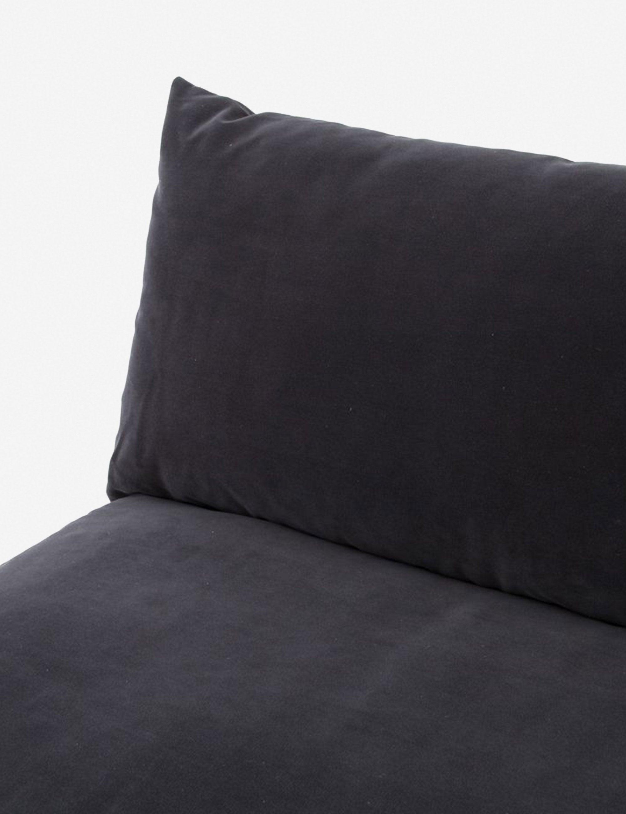 Decima Sectional Sofa - Charcoal Gray