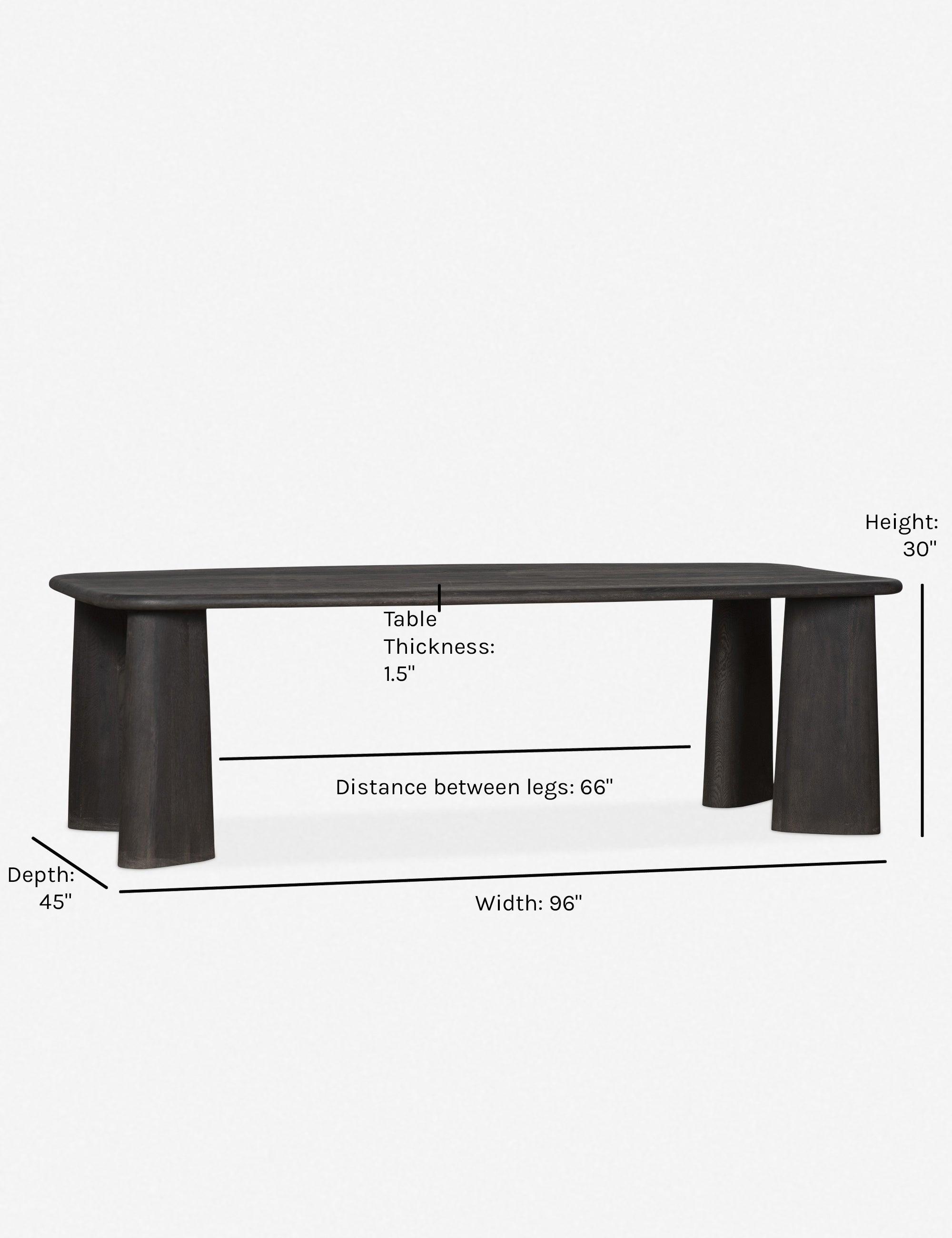 Nera Dining Table - Black