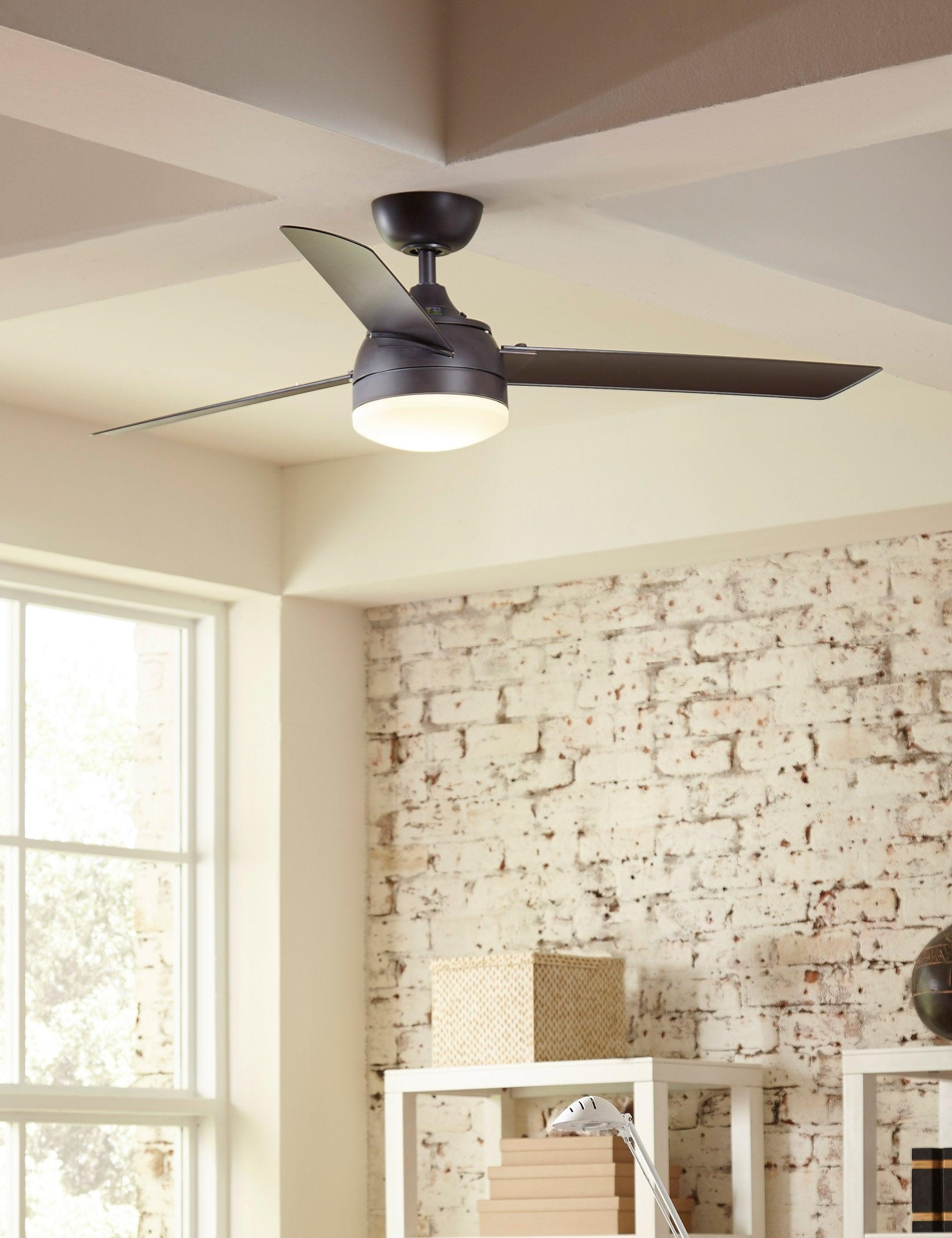 Alya Dark Bronze 56" Smart LED Ceiling Fan with Remote