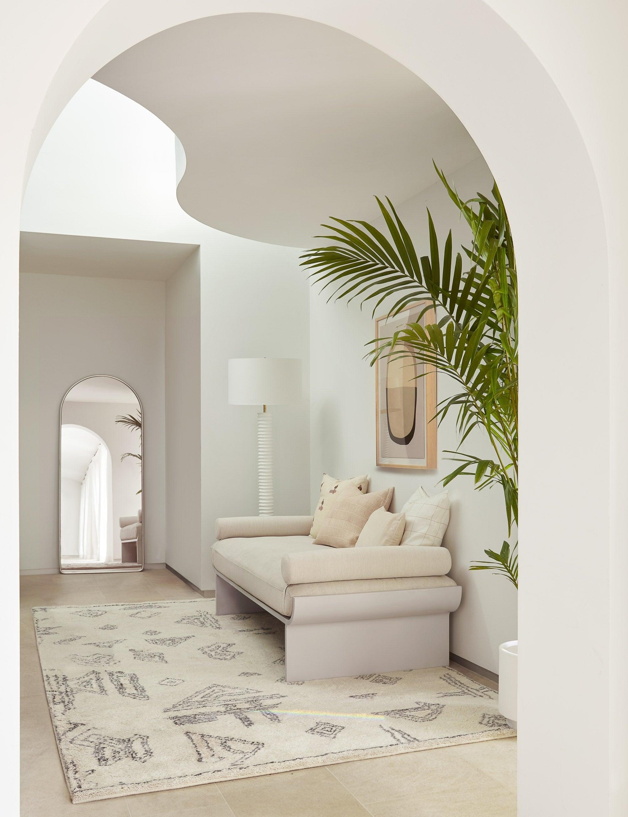 Shashenka Floor Mirror - Silver