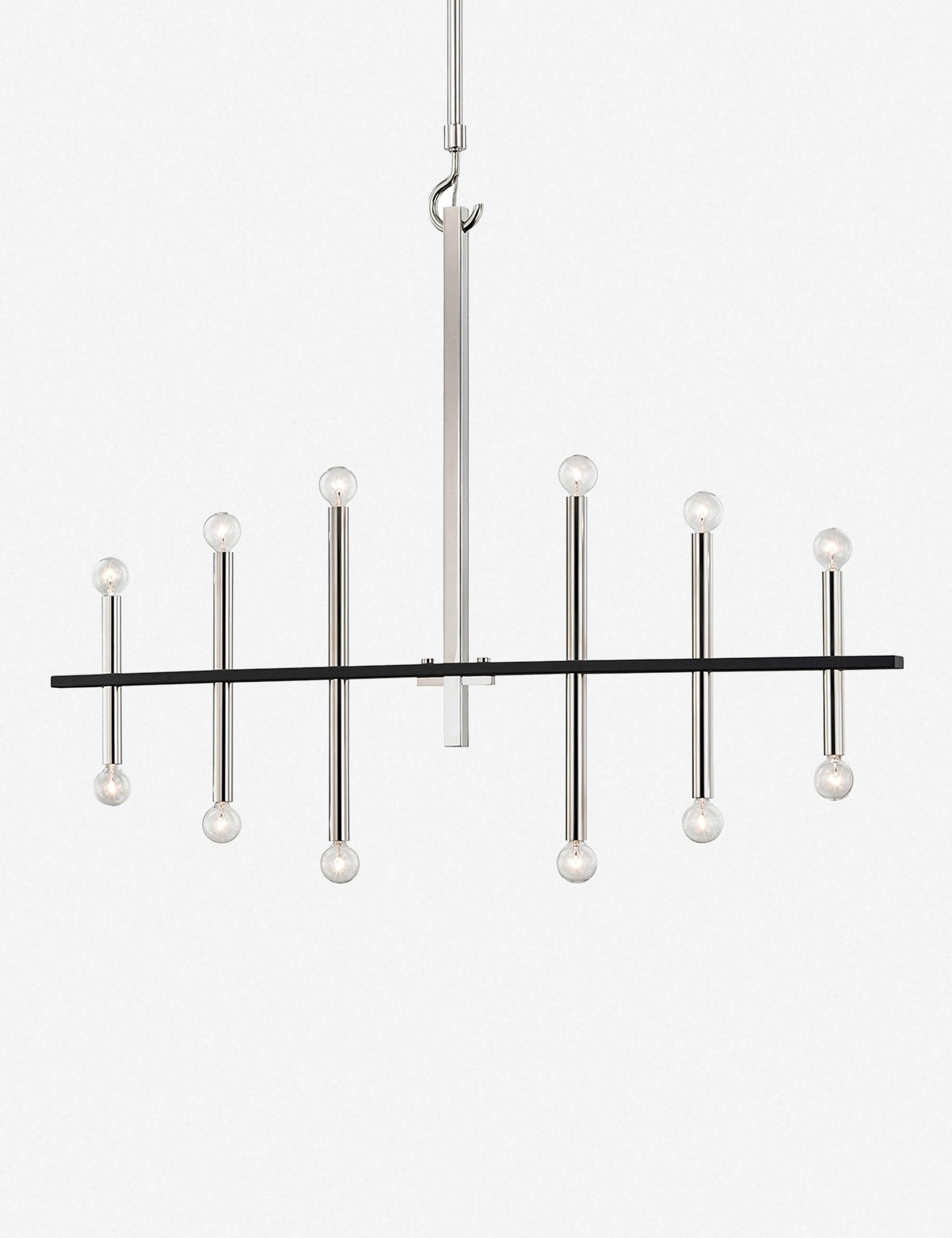 Tatum Chandelier - Polished Nickel