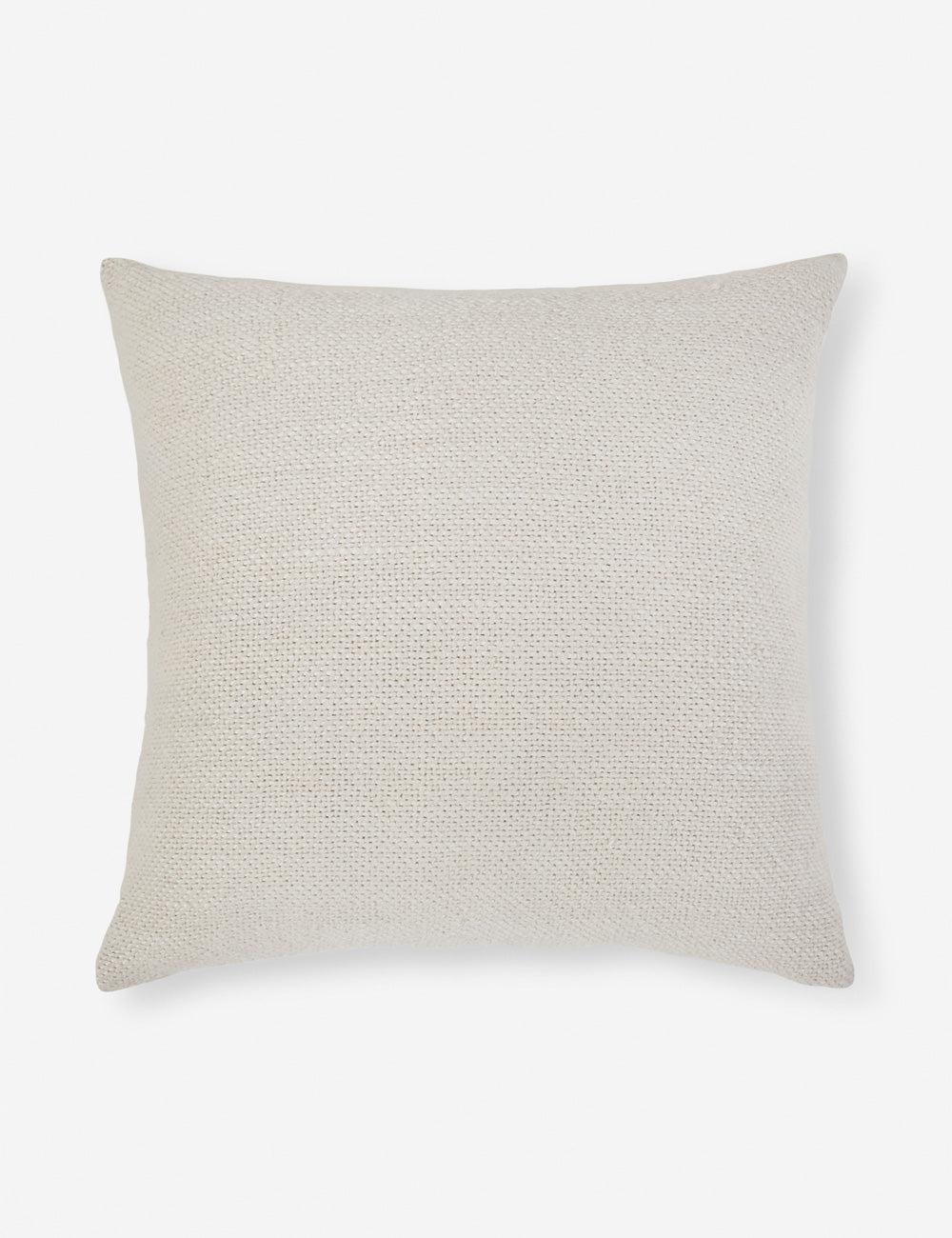 Hendrick Pillow by Pom Pom at Home - Cream / 20" x 20"