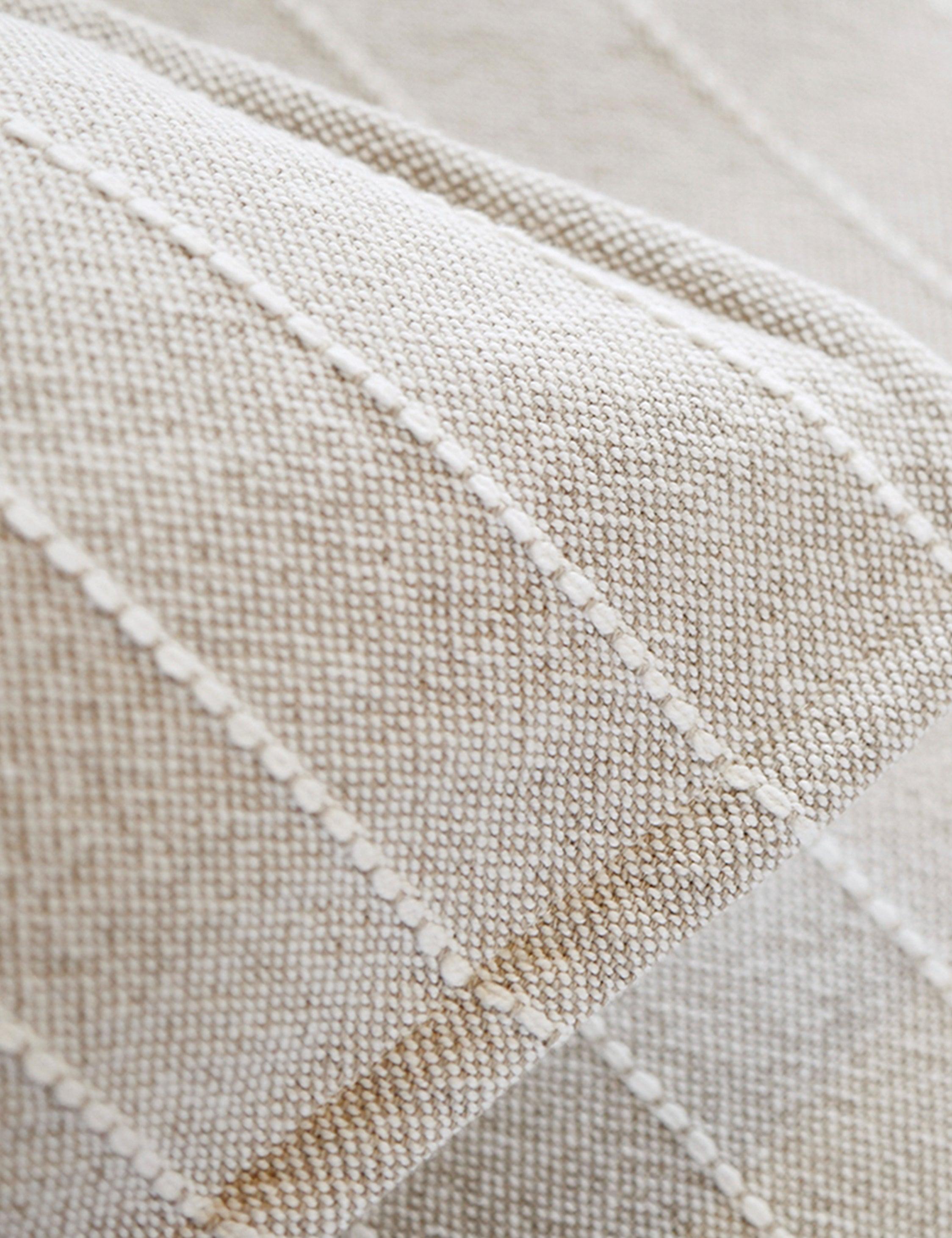 Henley Cotton Duvet by Pom Pom at Home - Oat / Queen
