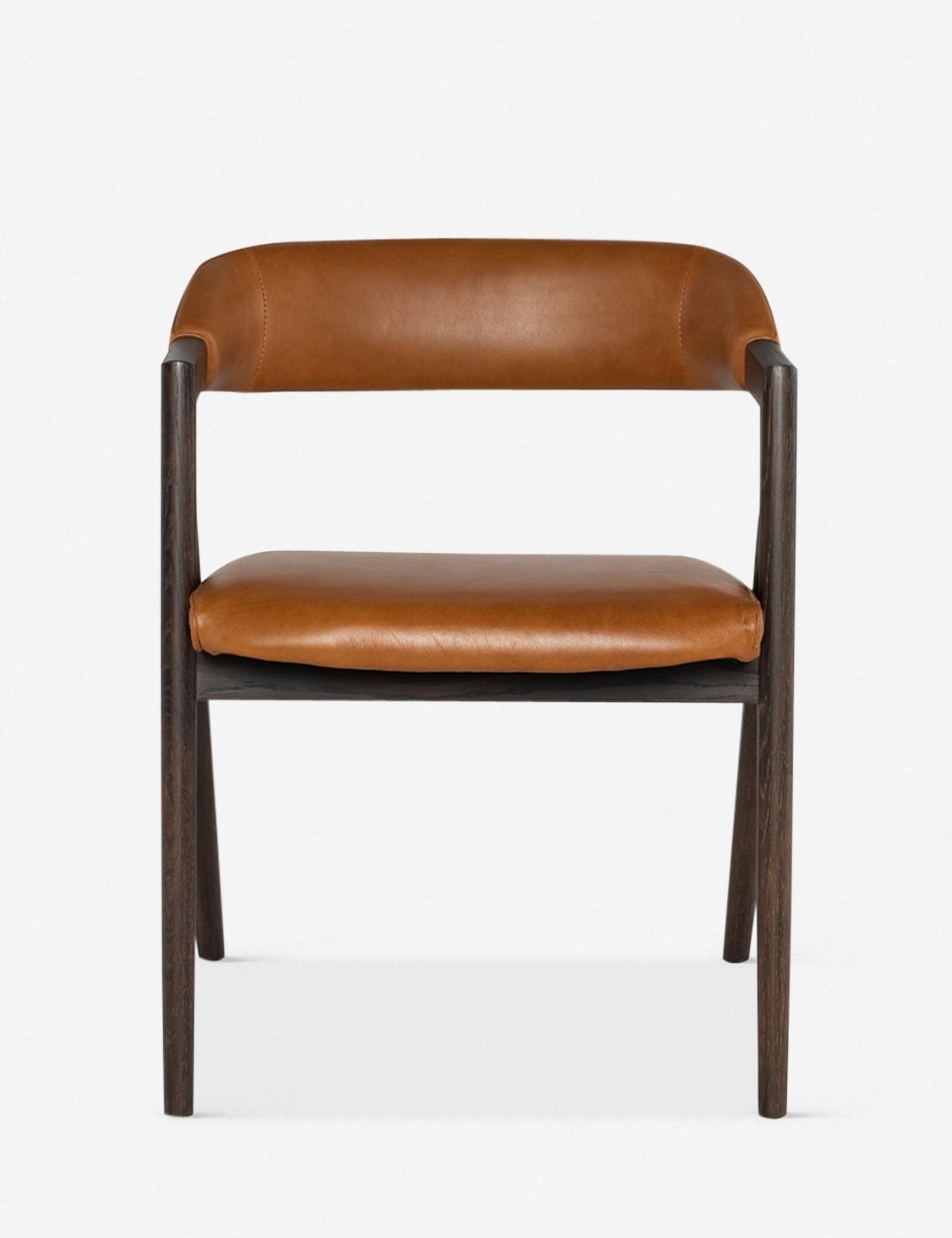 Sandia Leather Dining Chair - Natural