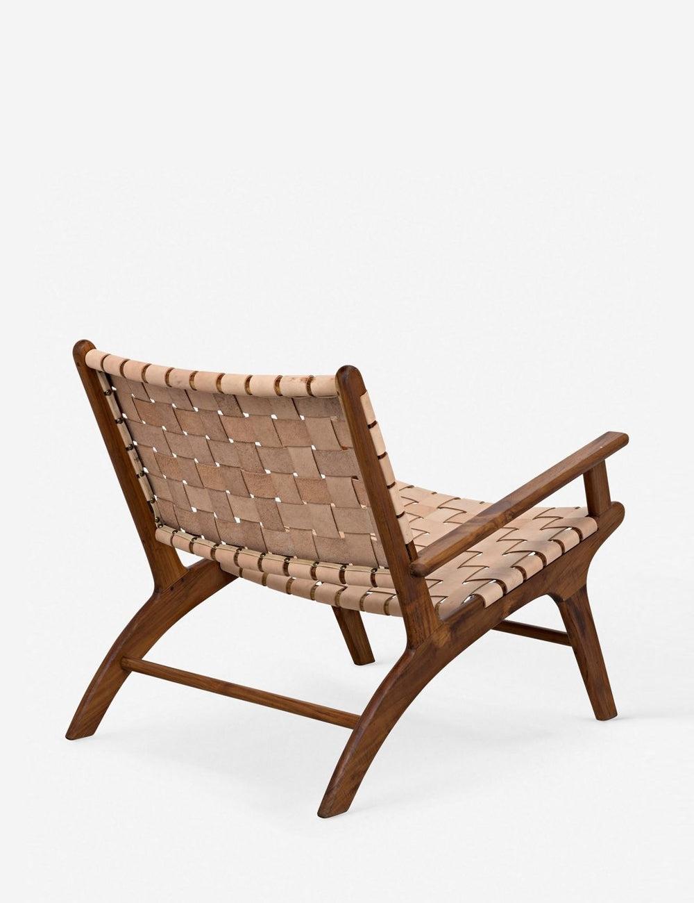 Jaslene Leather Accent Chair