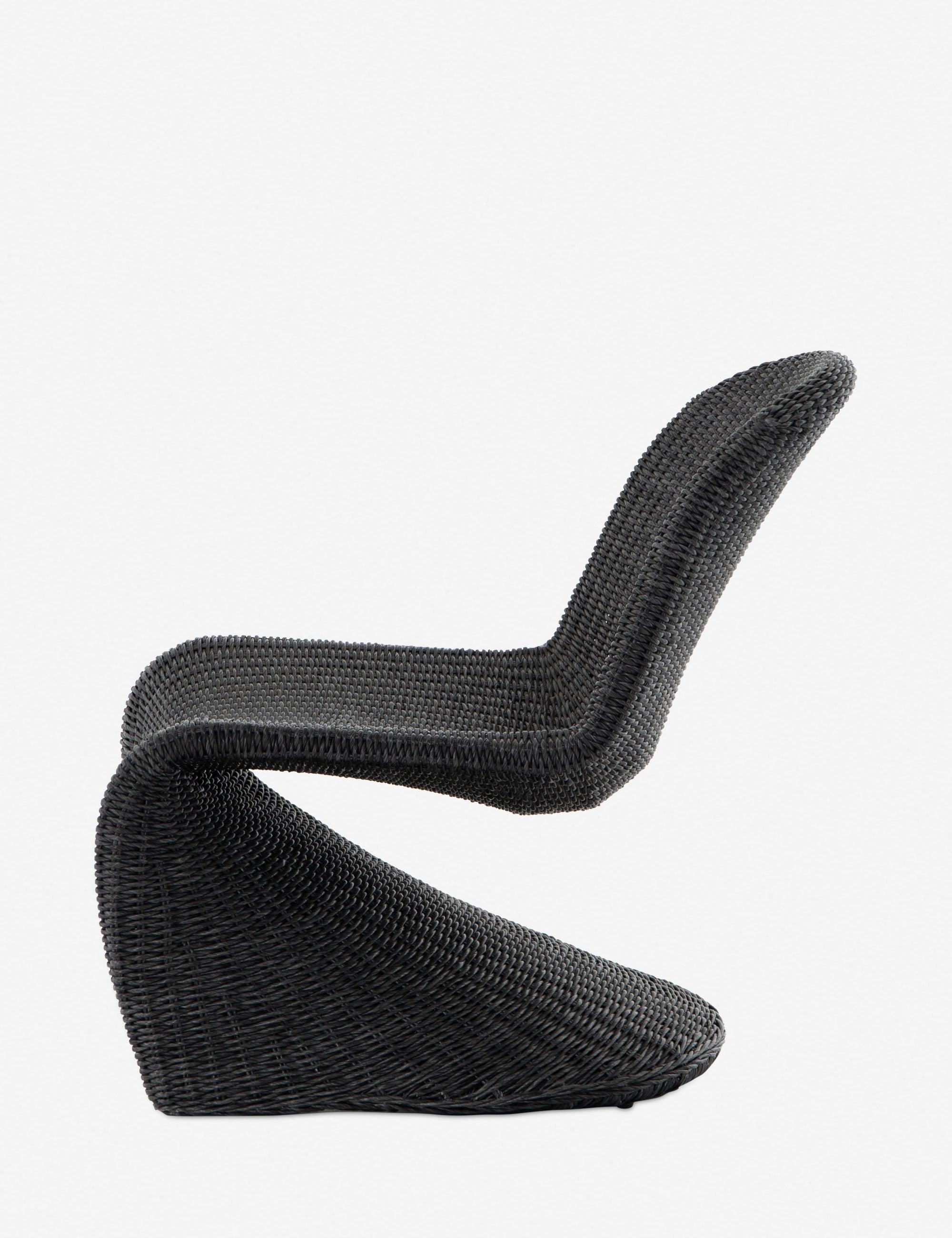 Manila Indoor / Outdoor Accent Chair - Vintage Coal
