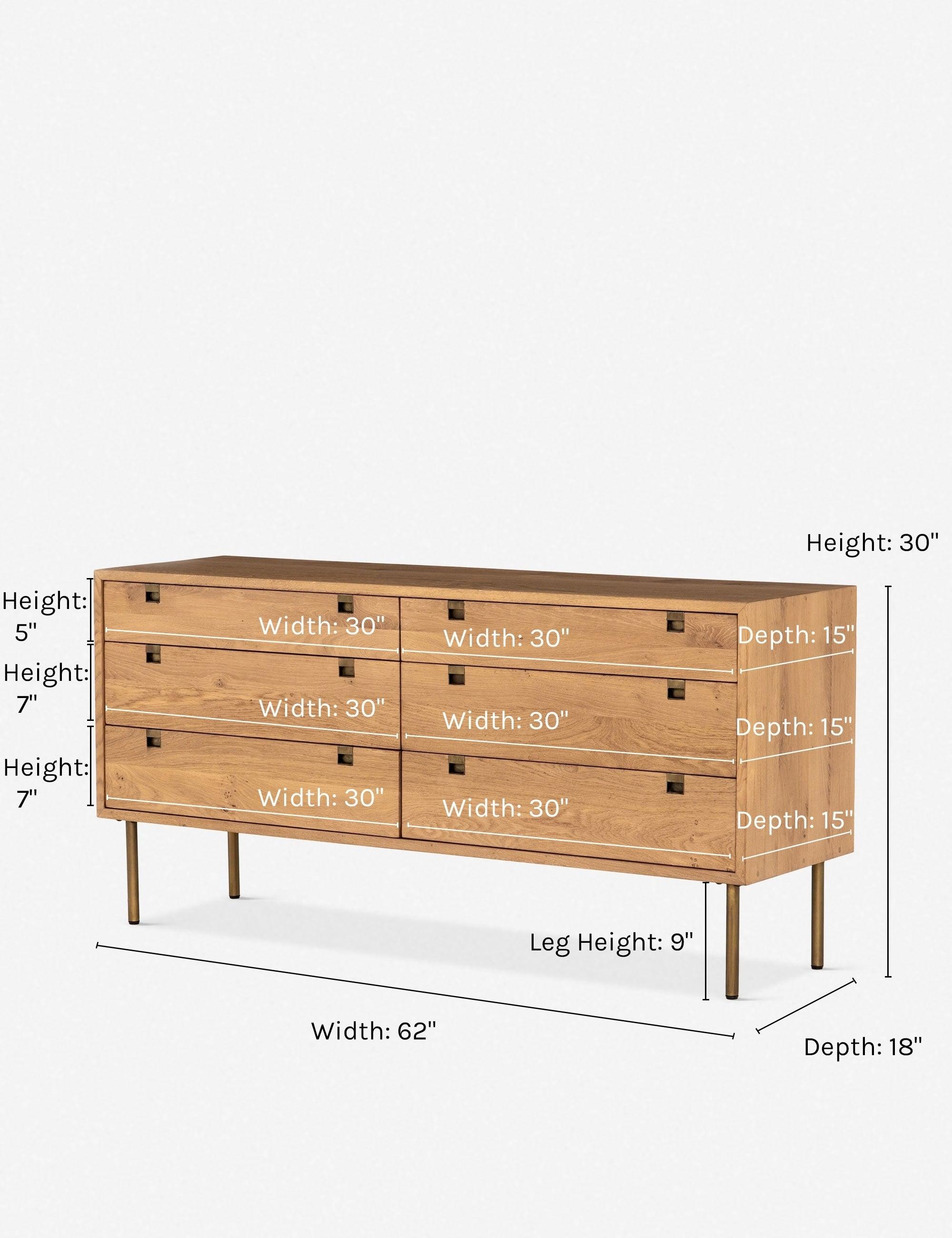 Karma 6-Drawer Dresser