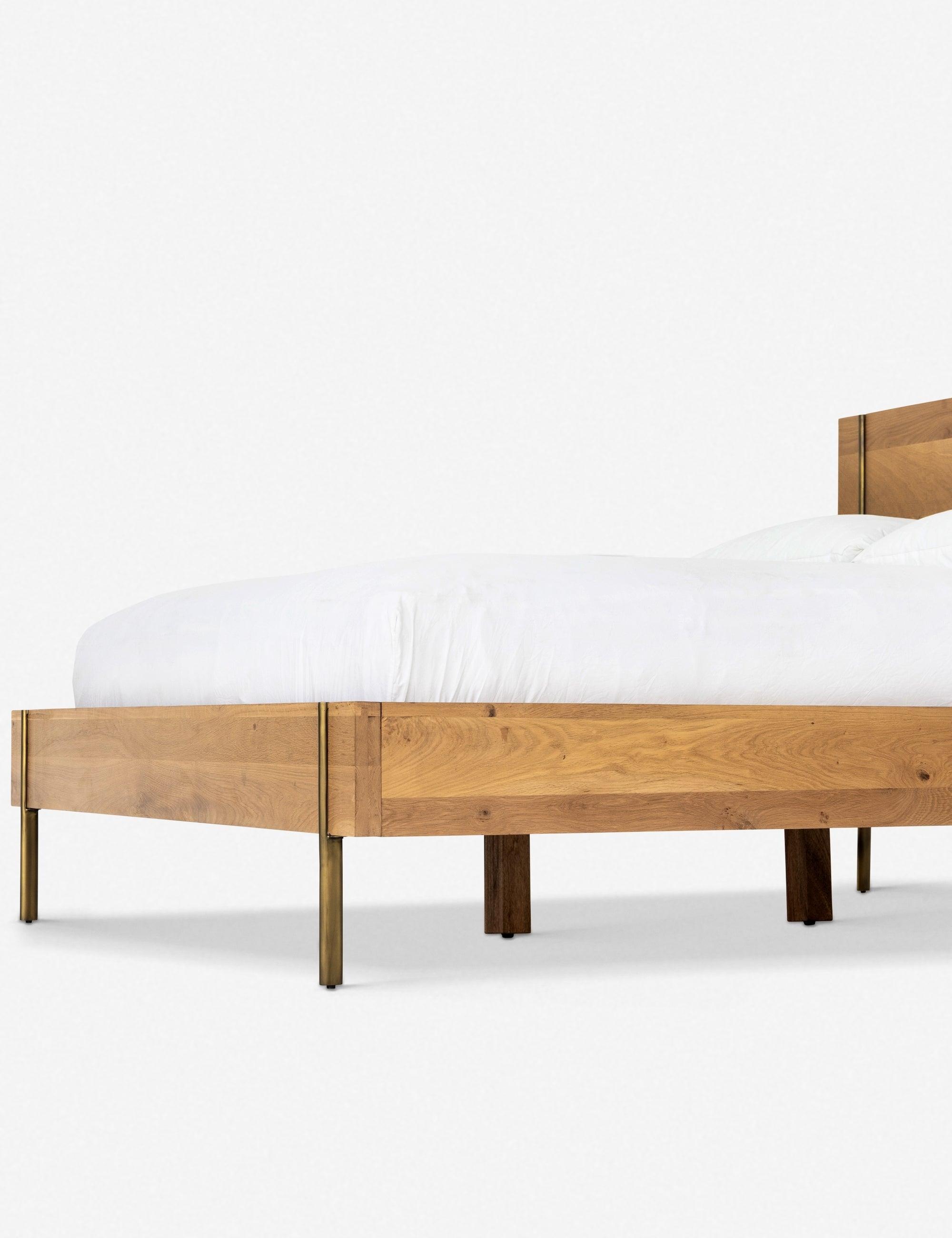 Karma Platform Bed - Neutral / Queen