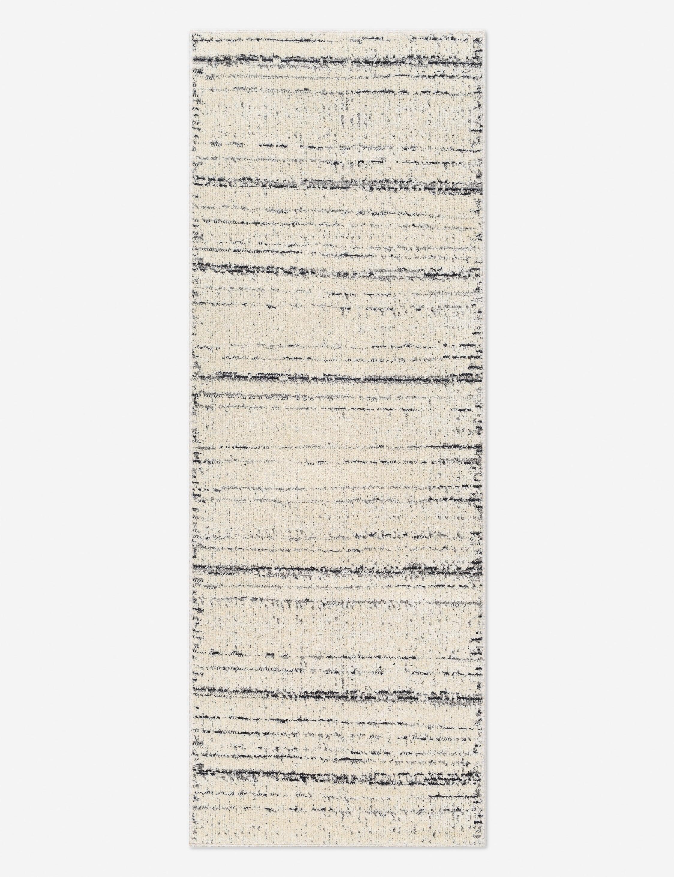 Ivory Whisper Bohemian Runner Rug - 2'7" x 10'