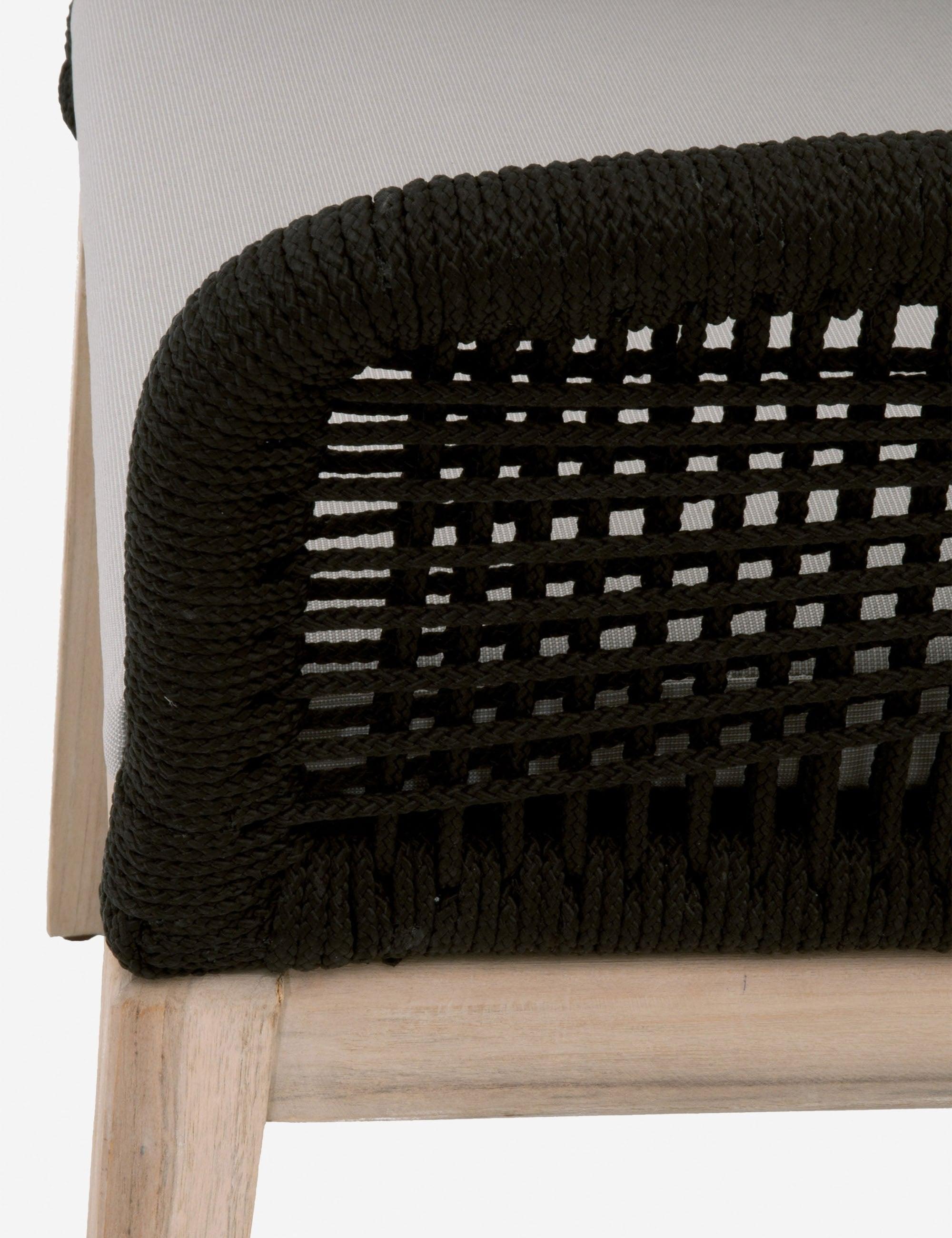 London Indoor / Outdoor Dining Arm Chair - Black
