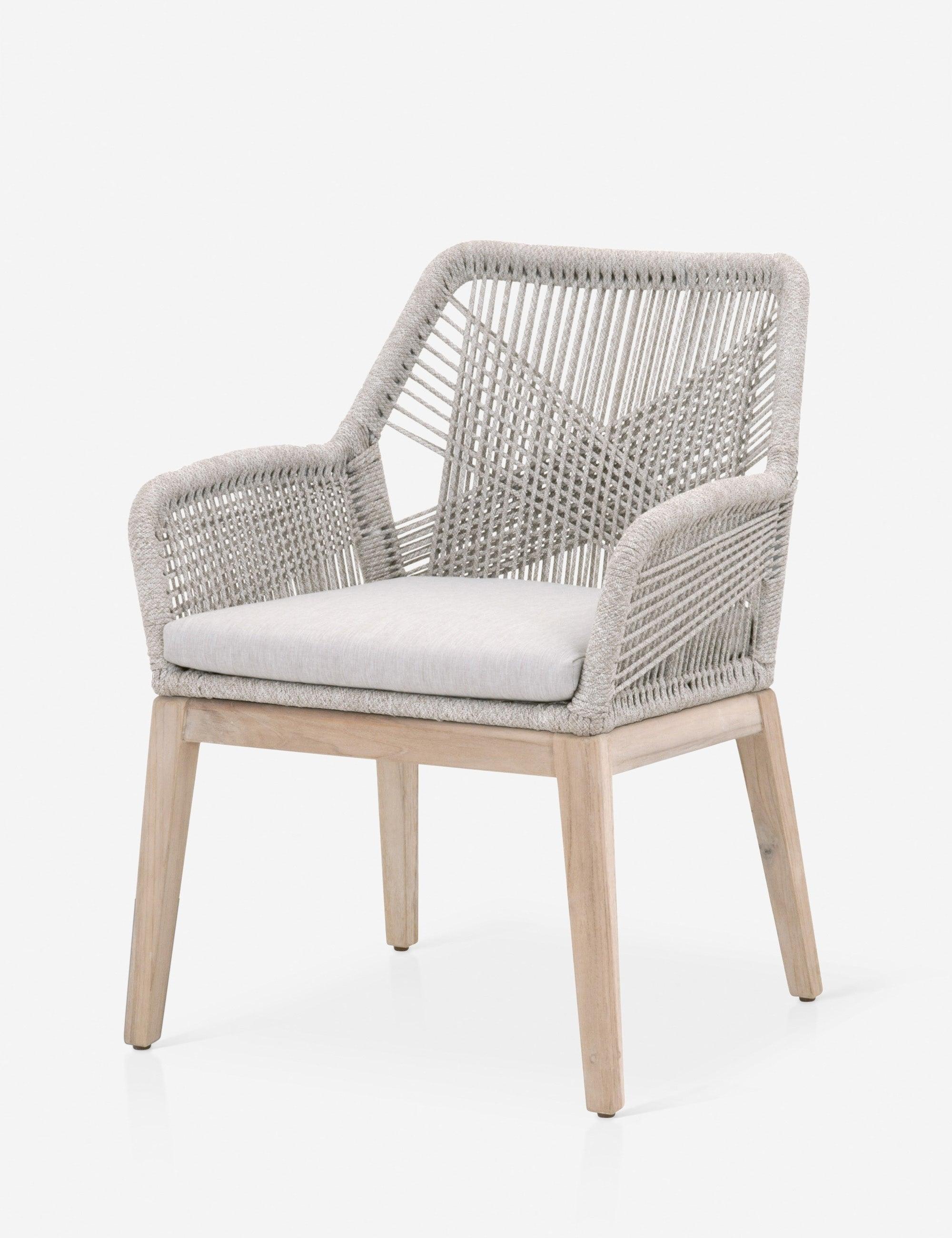London Indoor / Outdoor Dining Arm Chair - Taupe