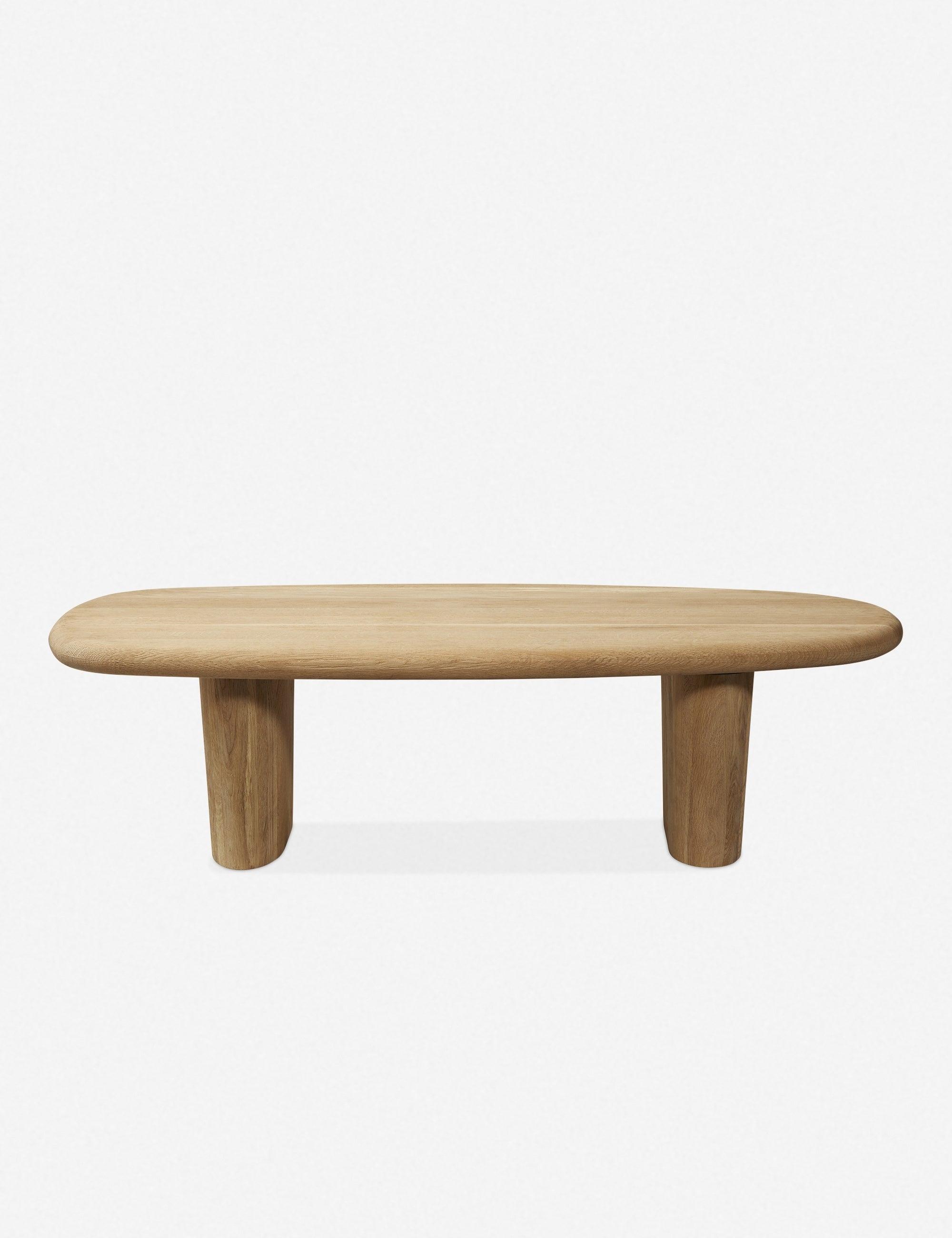 Laurel Round FSC Certified Oak Coffee Table with Natural Oil Finish