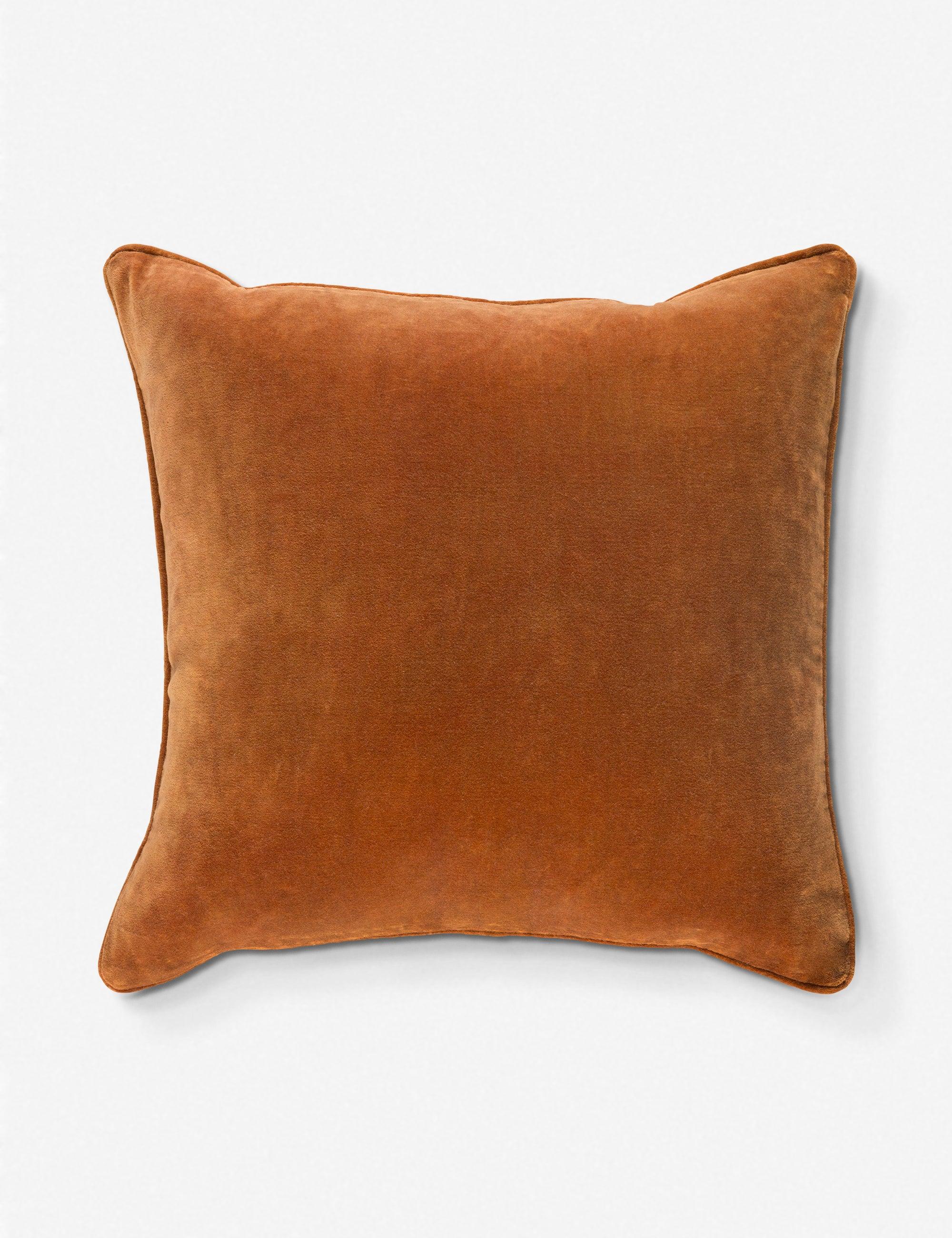Embroidered Velvet Square Pillow Set - Ideal Mother's Gift