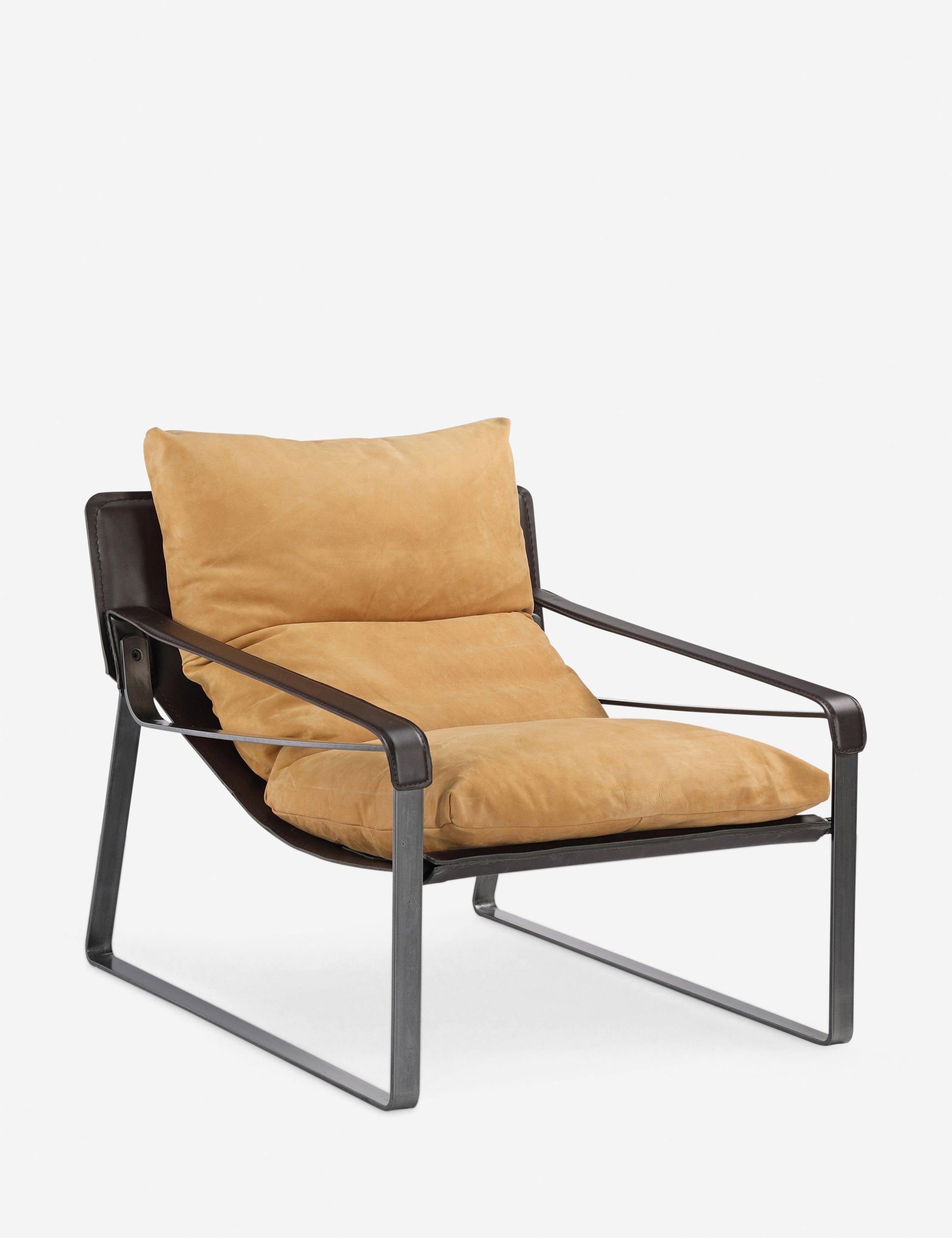 Bo Leather Accent Chair