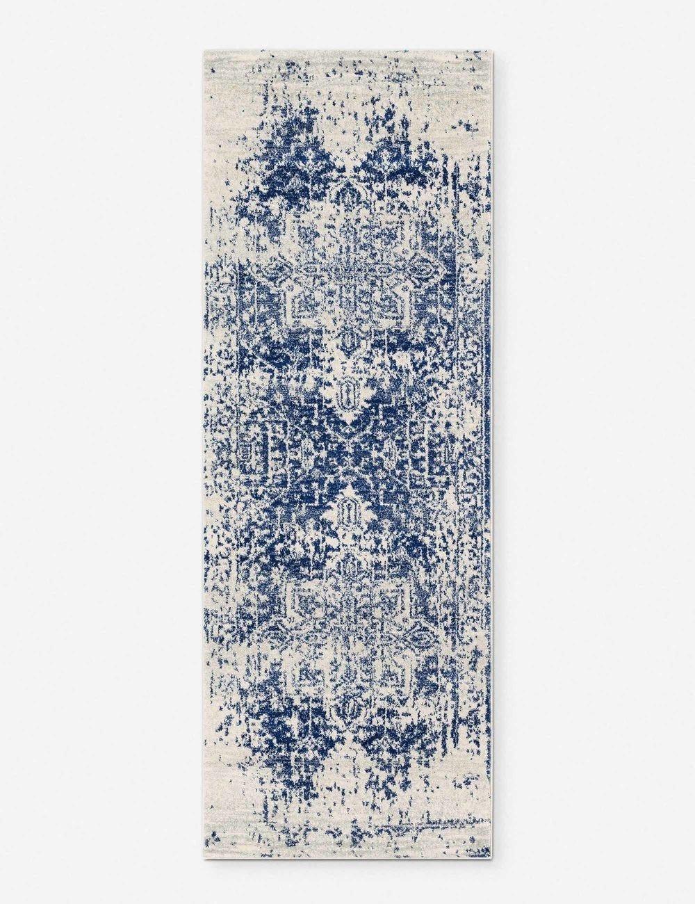 Cerulean Dreams 9' x 12' Medium Pile Polypropylene Rug