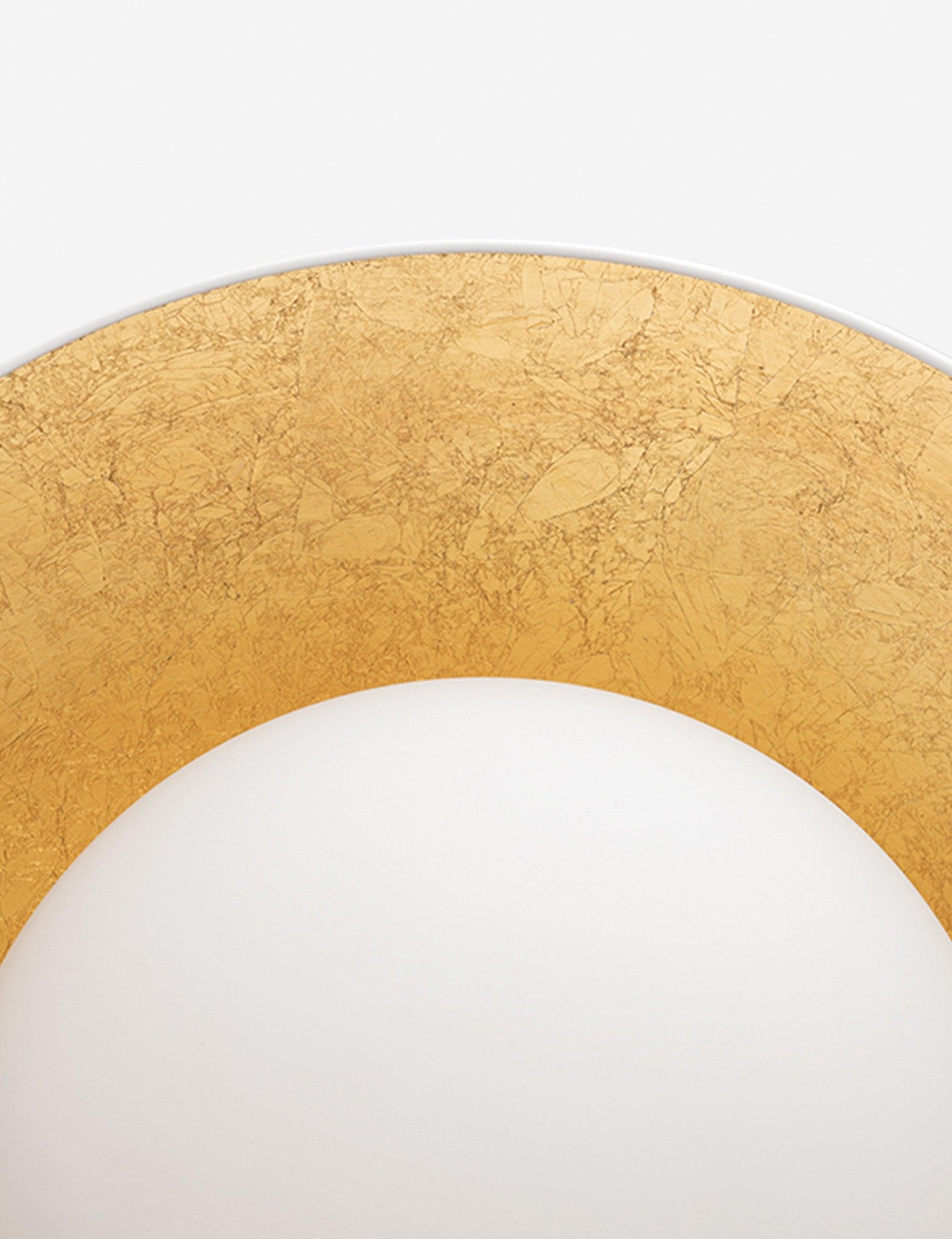 Quinn Semi-Flush Light - White / Medium