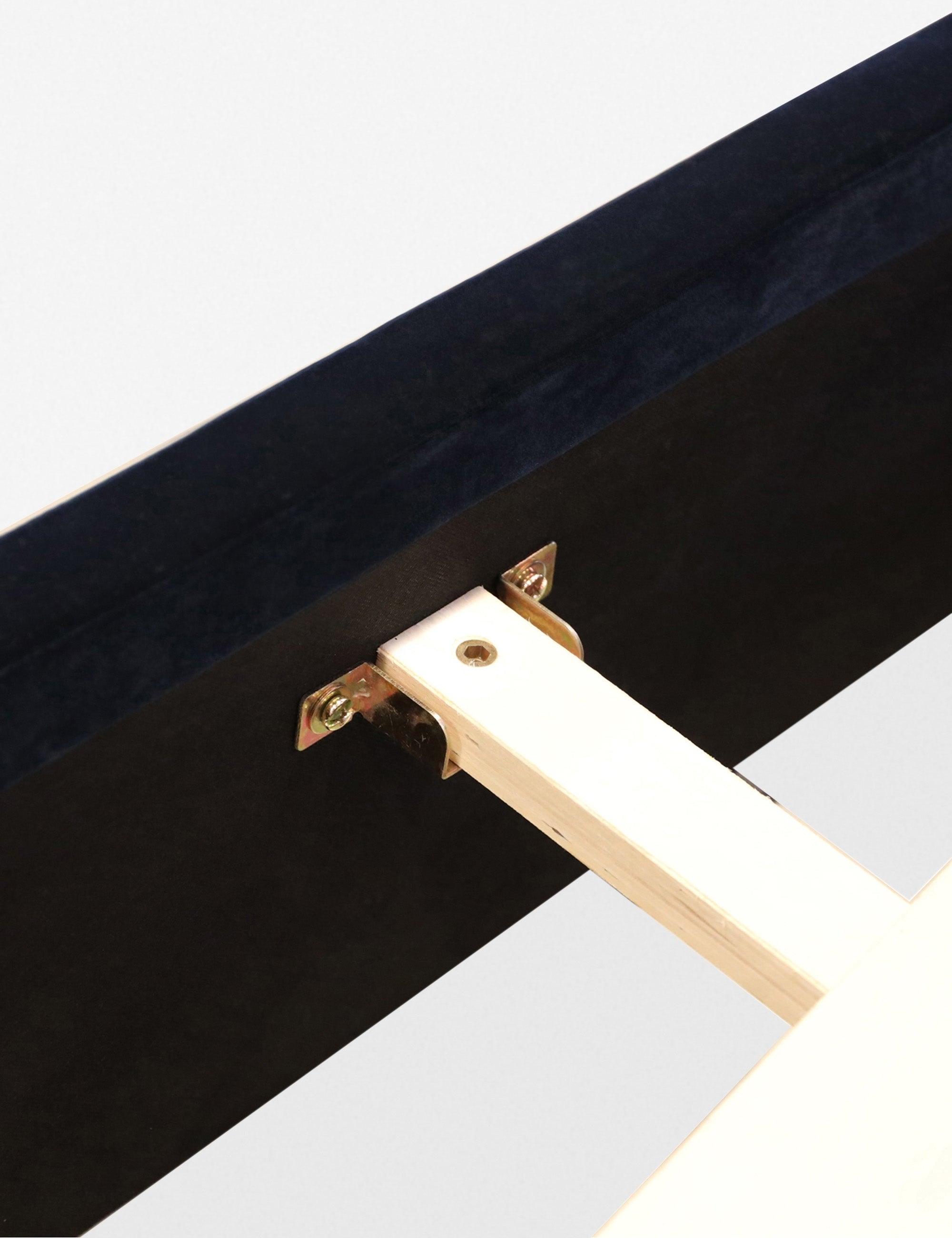 Zien Bed - Blue Velvet / King