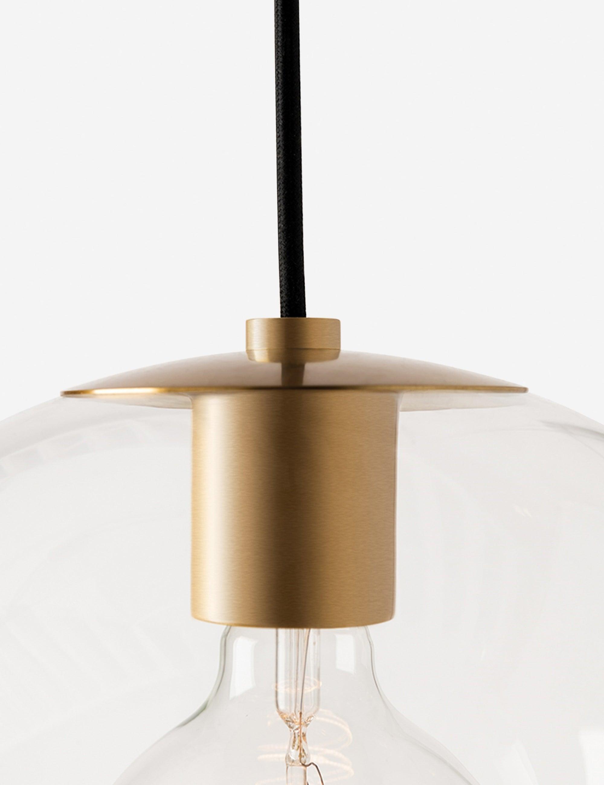 Robbie Pendant Light - Aged Brass