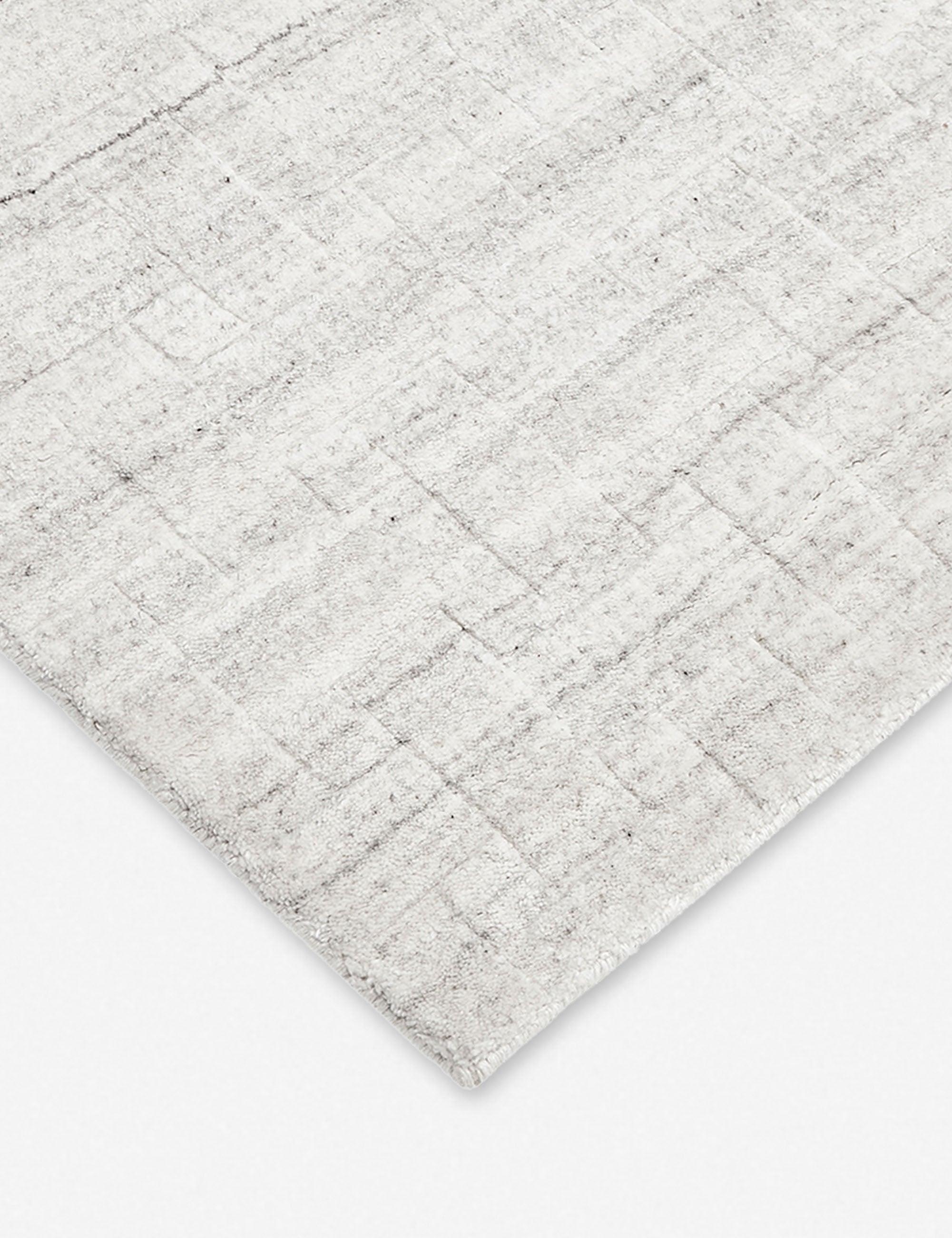 Brena Hand-Loomed Wool-Blend Rug - Ivory / 5' x 8'