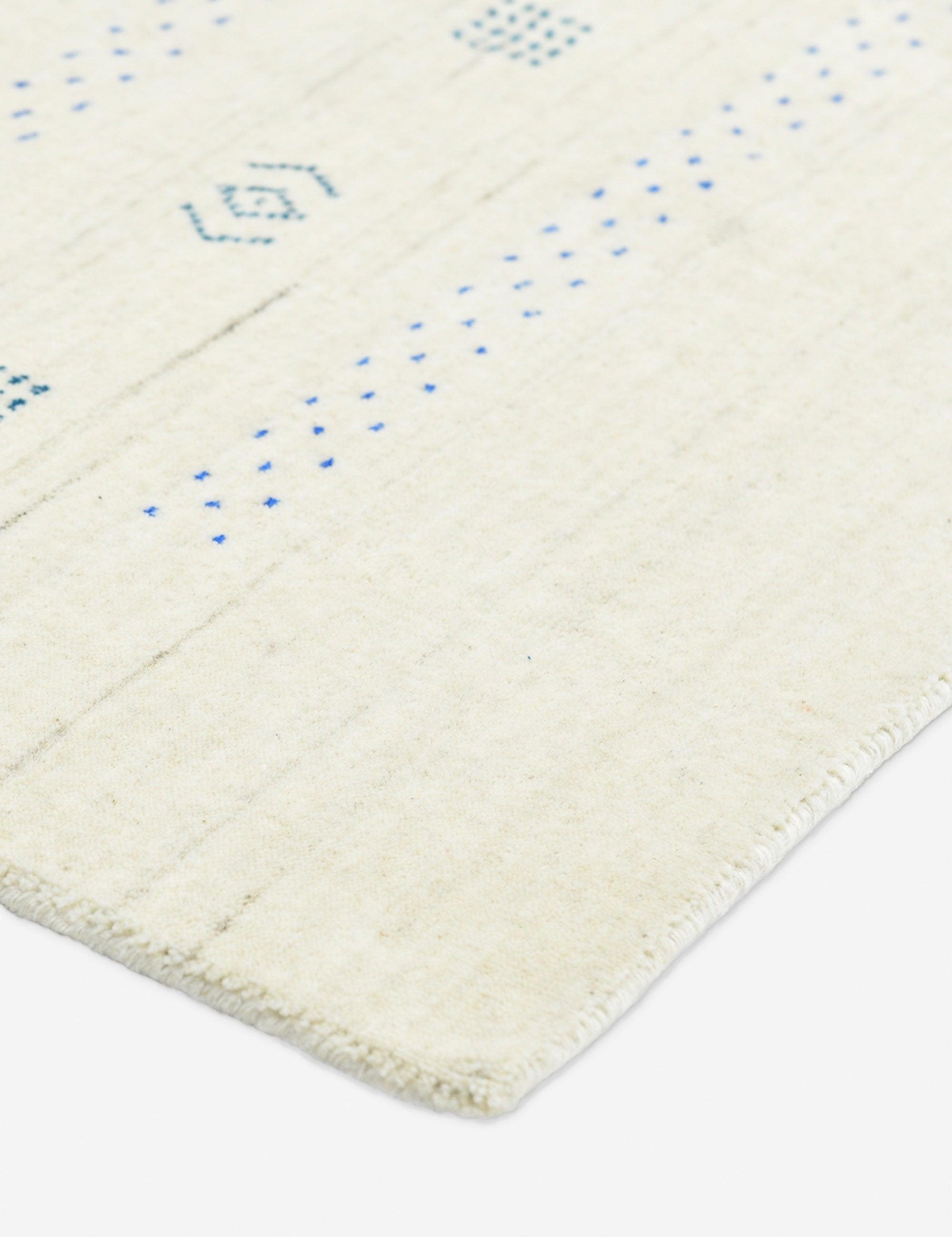 Cyrena Hand-Loomed Wool Rug - Ivory / 9' x 12'