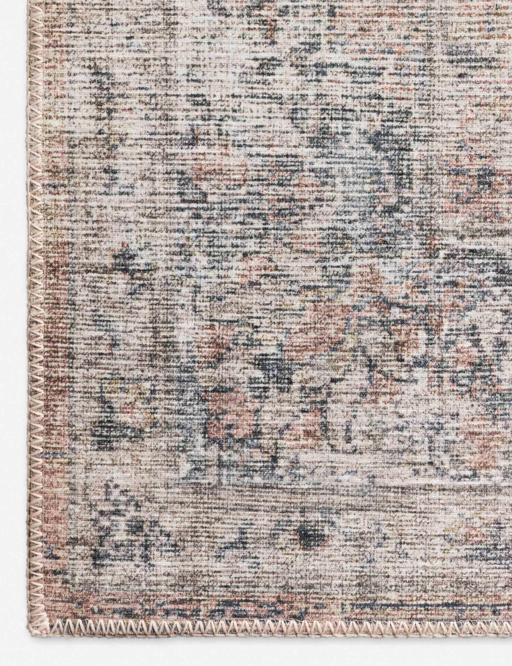 Roze Rug - Blush and Grey / 3'6" x 5'6"