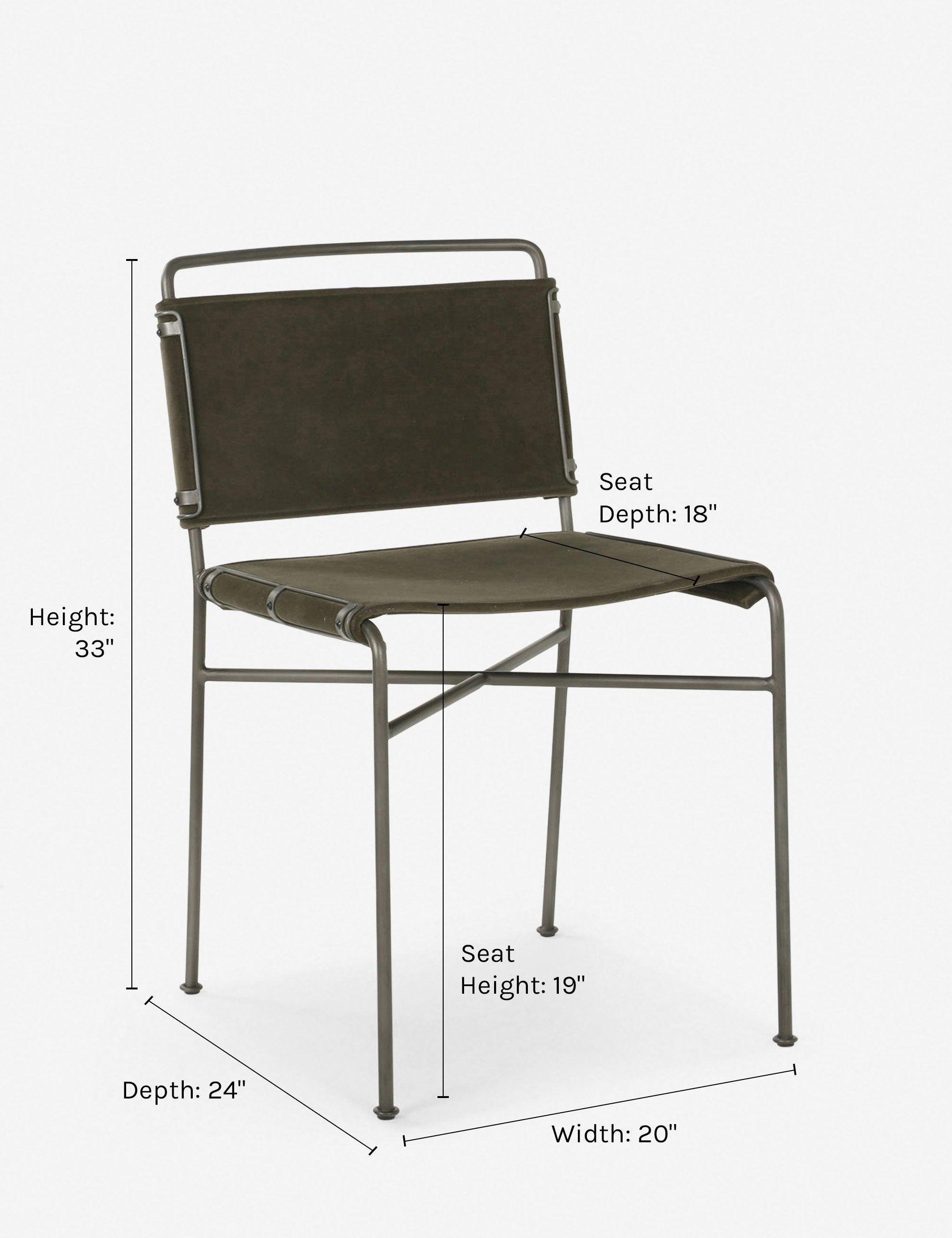 Trysta Dining Chair - Olive