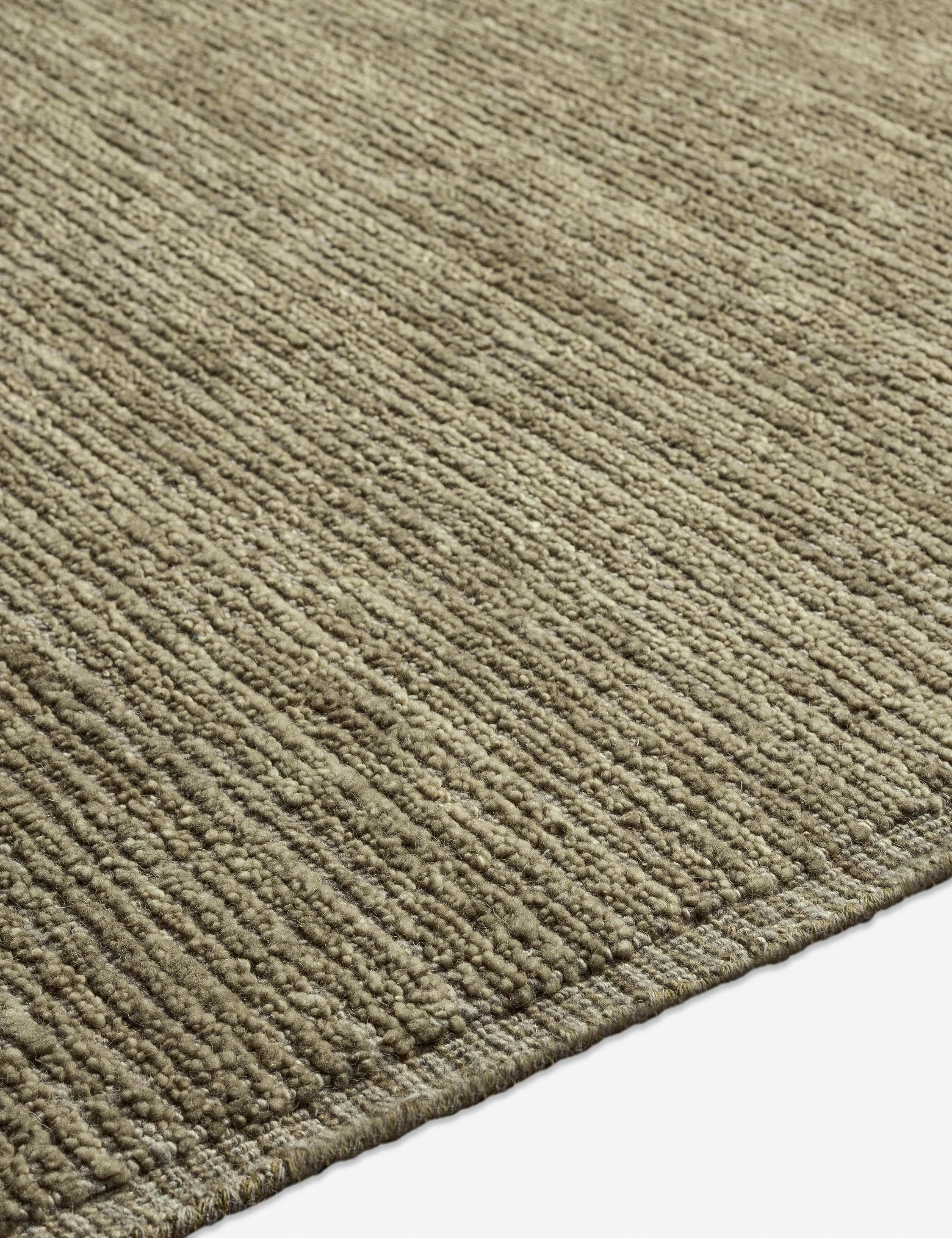 Susie Hand-Knotted Wool Rug - Green / 8' x 10'