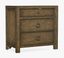 Malibu-Inspired Coastal Cool 3-Drawer Nightstand with USB Port