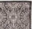 Antique Tile Black Square Synthetic Outdoor Rug