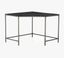 Fulton Corner Modular Desk in Black Wash Poplar and Iron