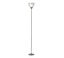 Presley 72'' Polished Nickel Torchiere Floor Lamp with 3-Way Switch